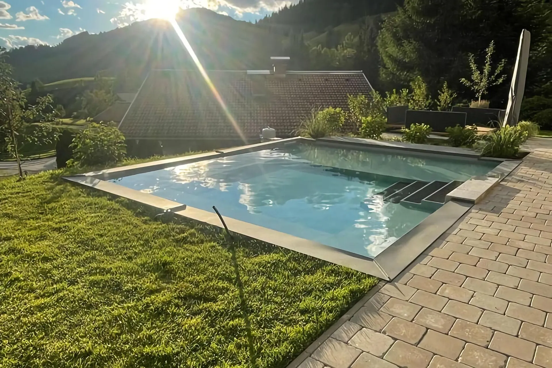 Zwembad van vakantiehuis