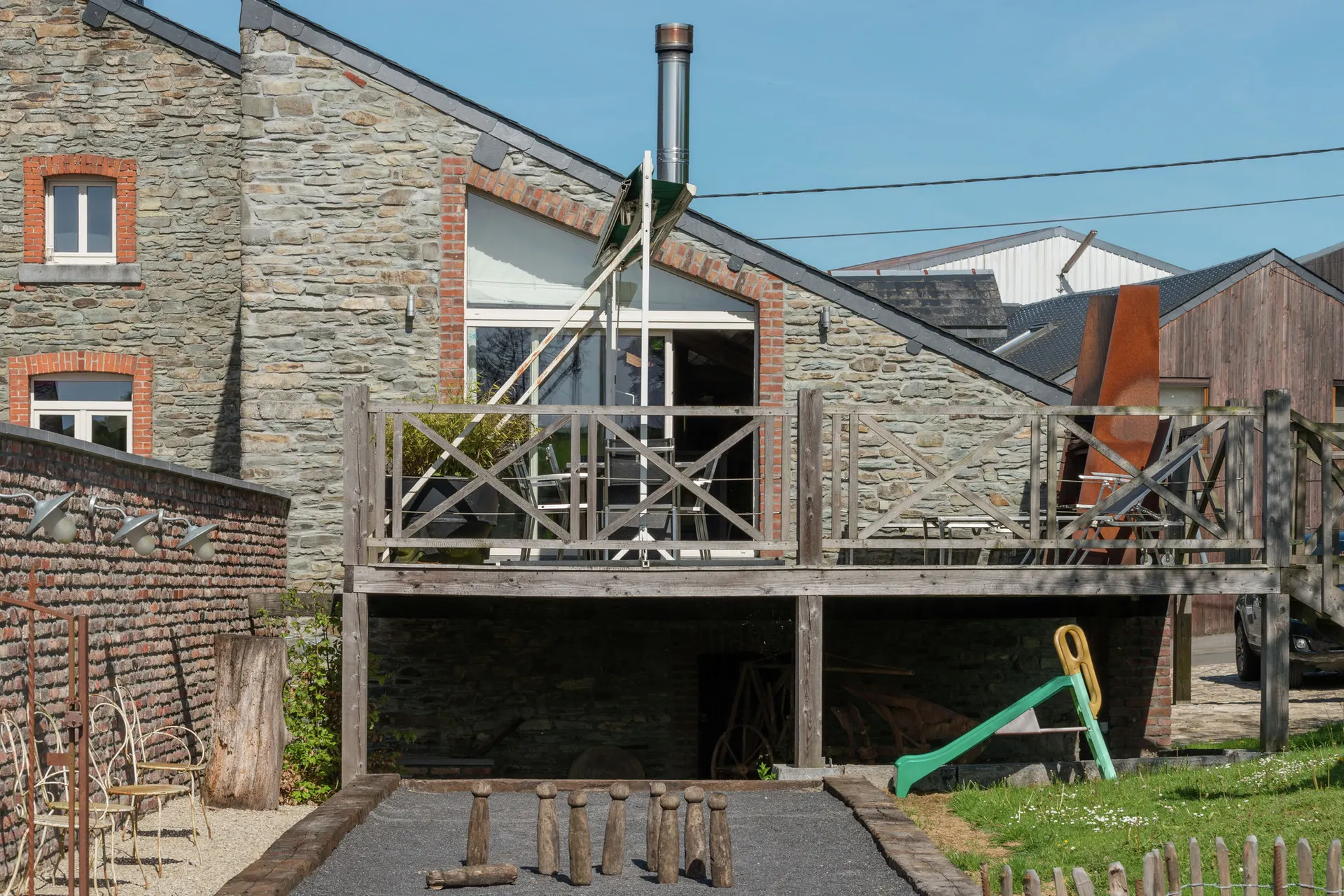 Extérieur maison de vacances (été)