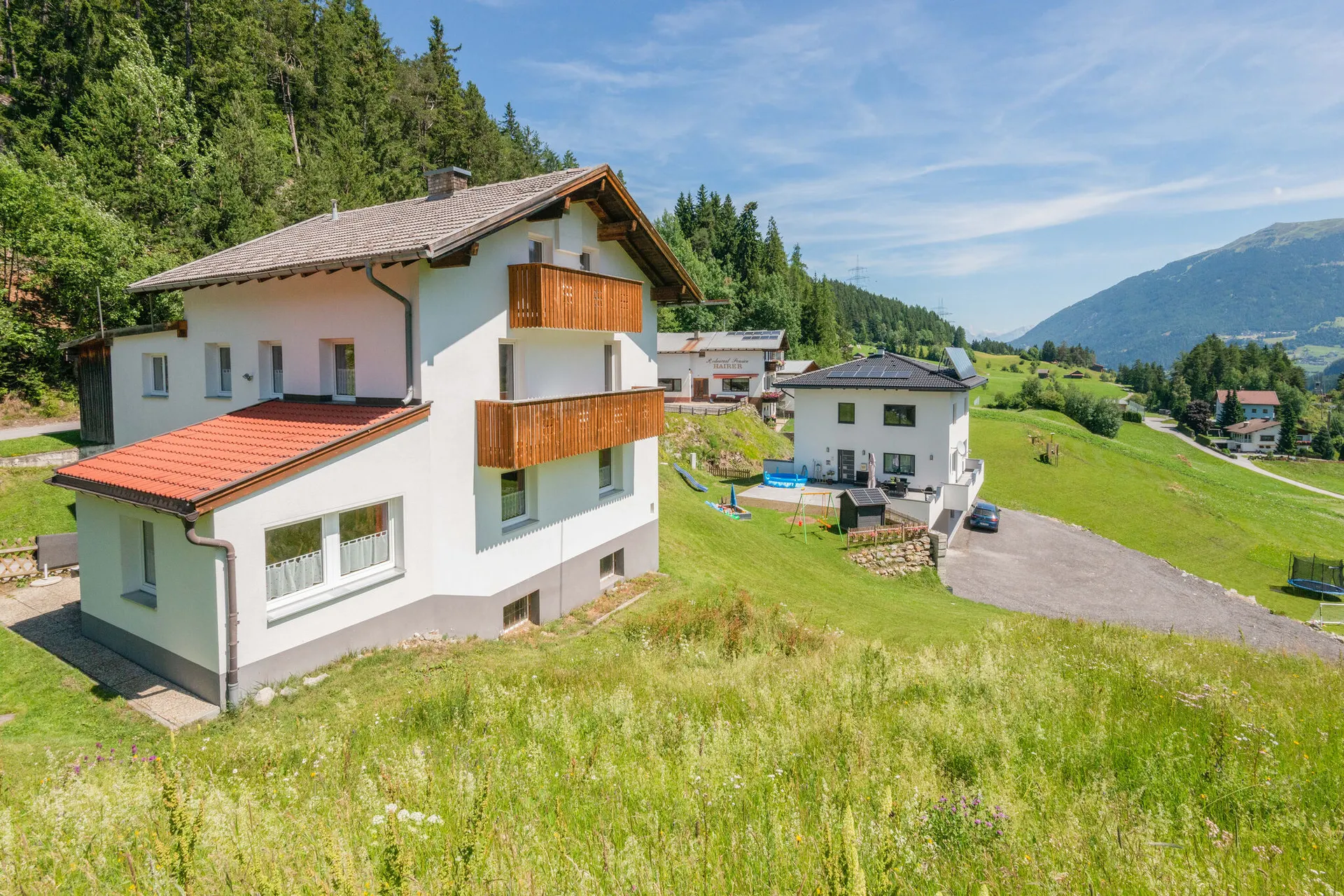 Extérieur maison de vacances (été)