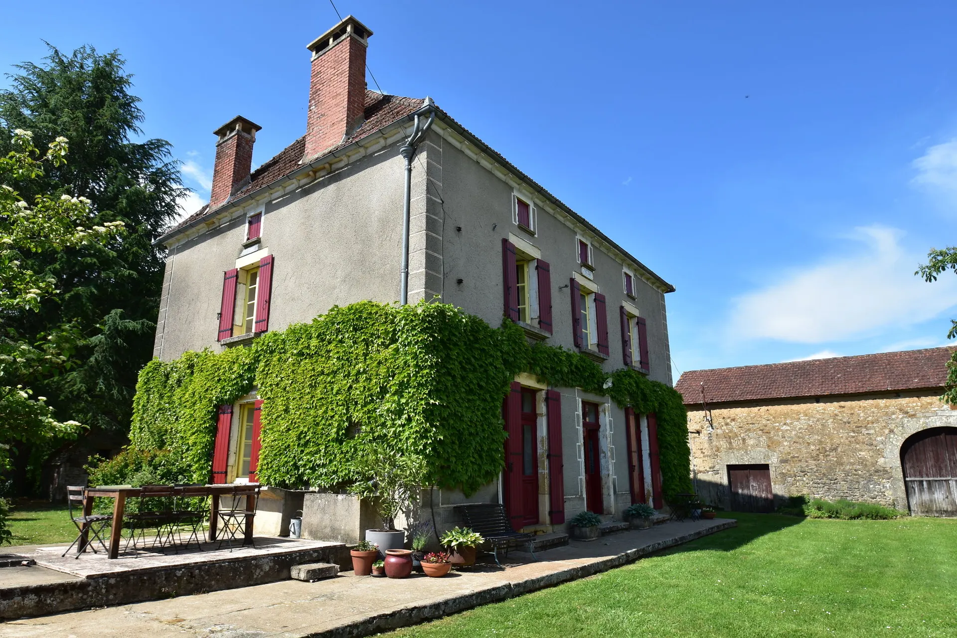 Extérieur maison de vacances (été)