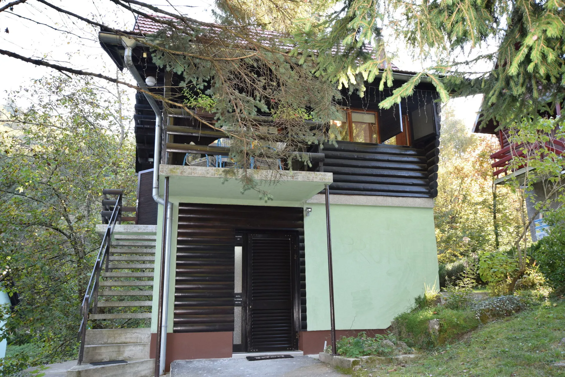 Extérieur maison de vacances (été)