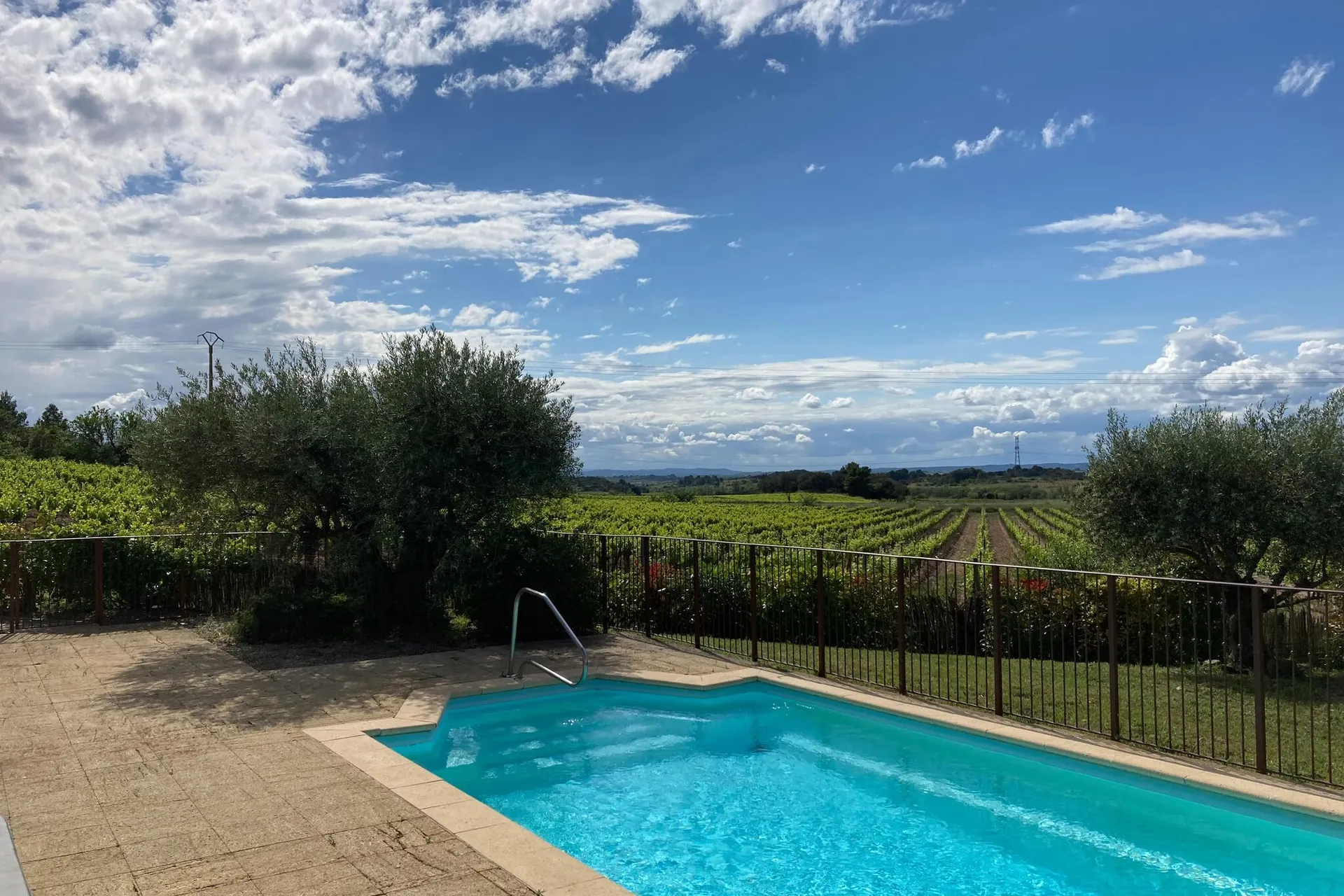 Piscine maison de vacances