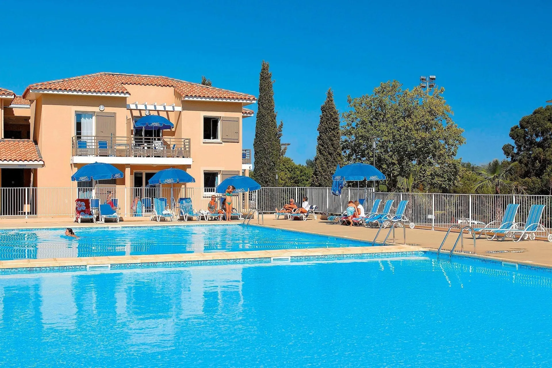 Piscine maison de vacances