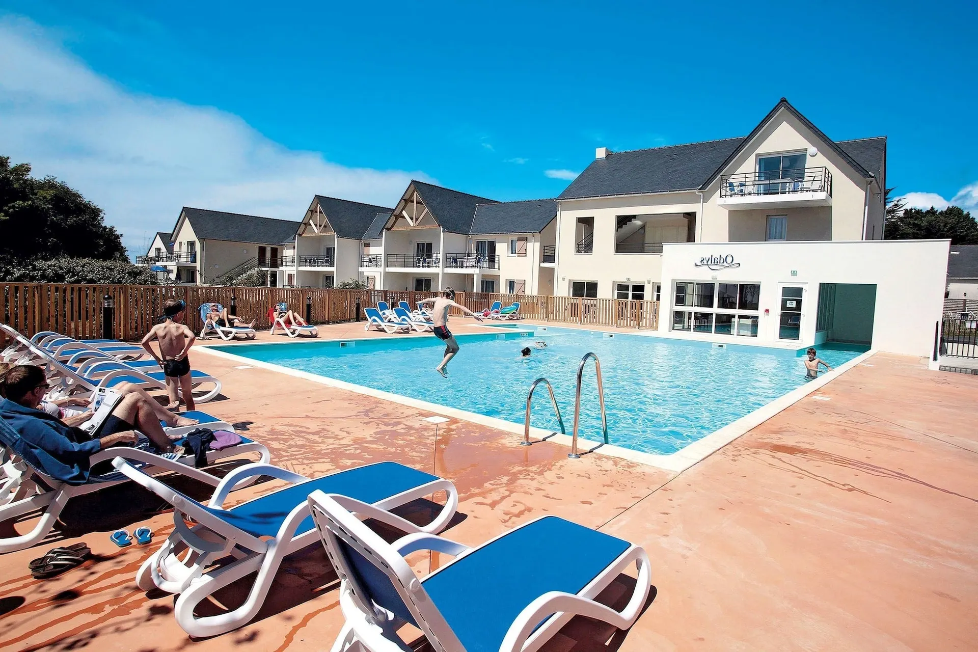 Zwembad van vakantiehuis