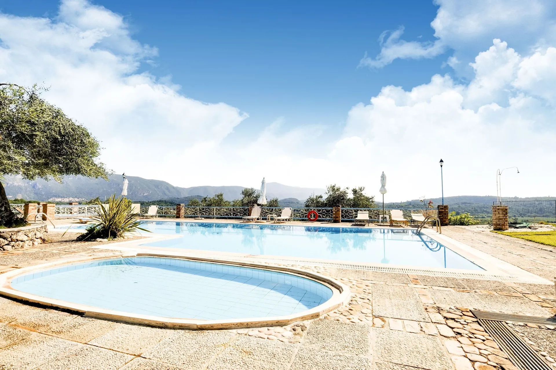 Piscine maison de vacances