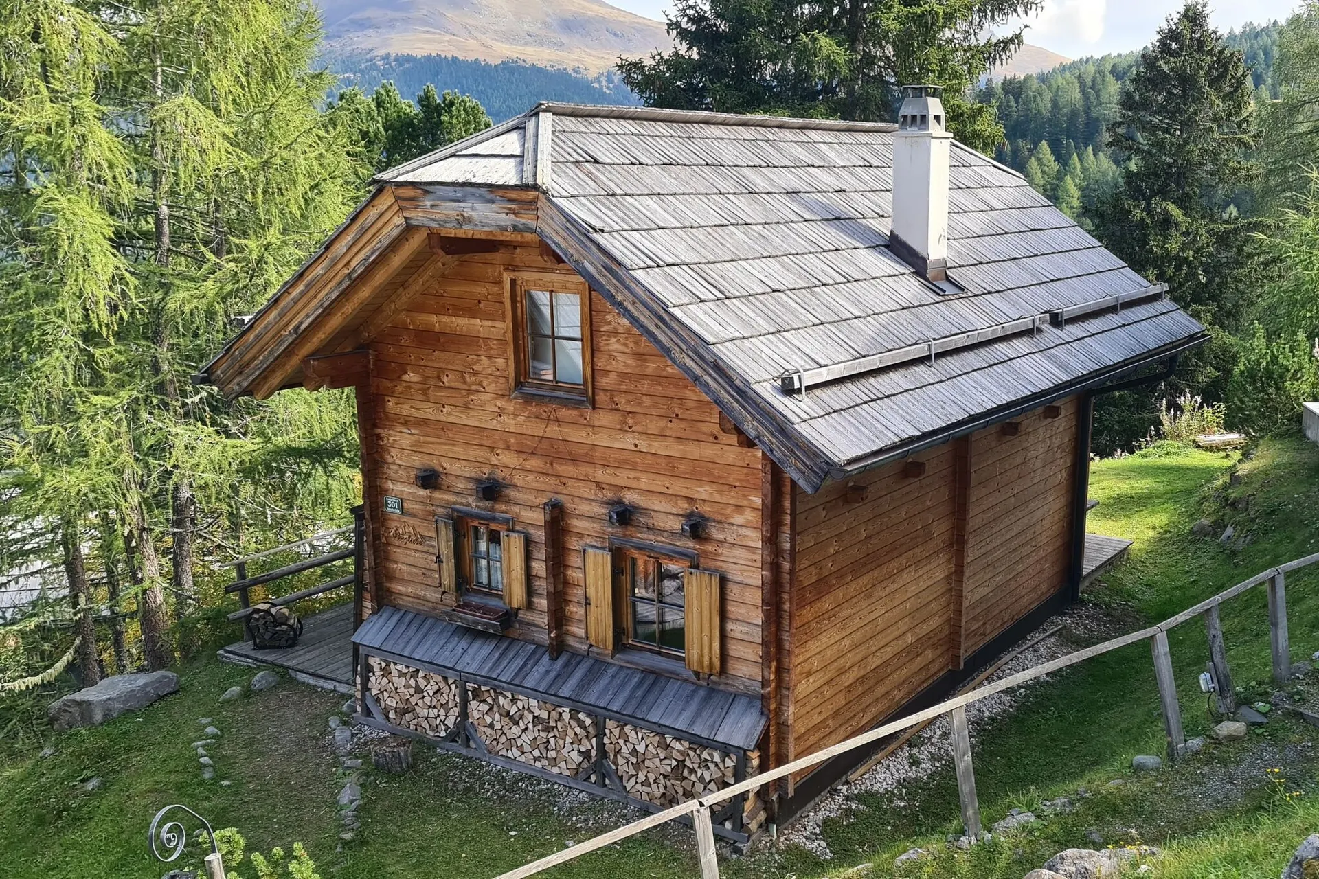 Exterieur vakantiehuis (zomer)