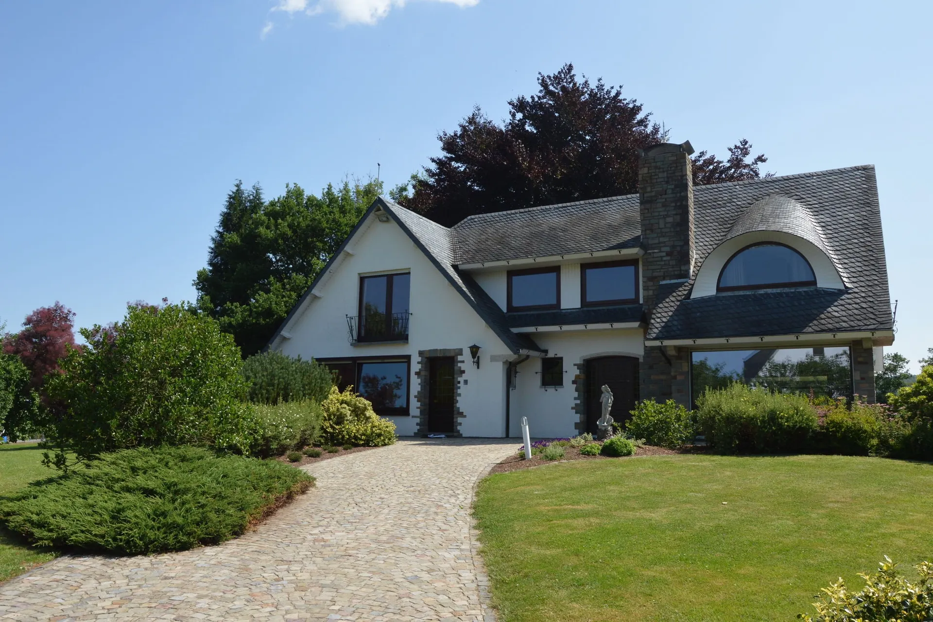 Exterieur vakantiehuis (zomer)
