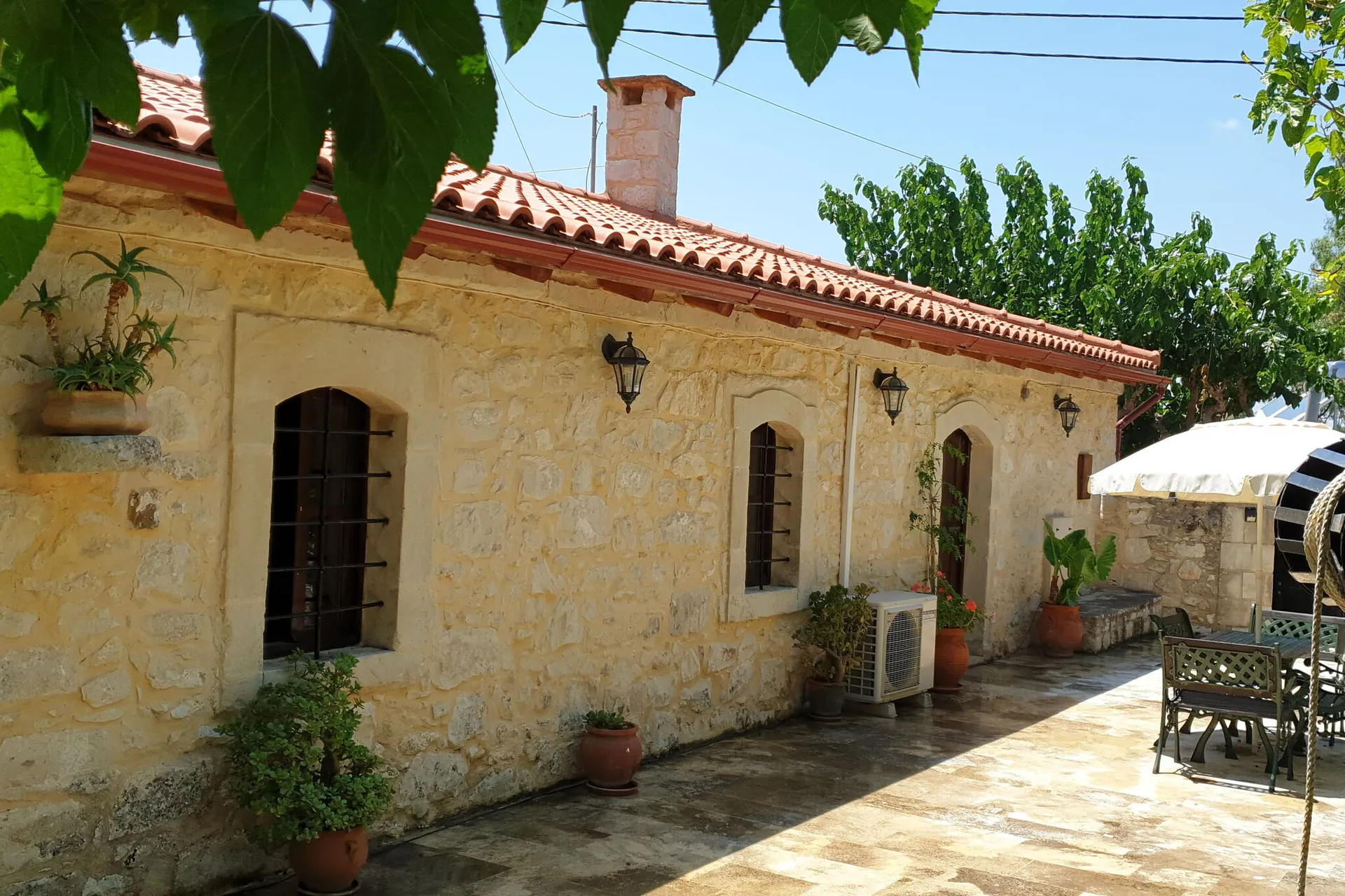 Extérieur maison de vacances (été)