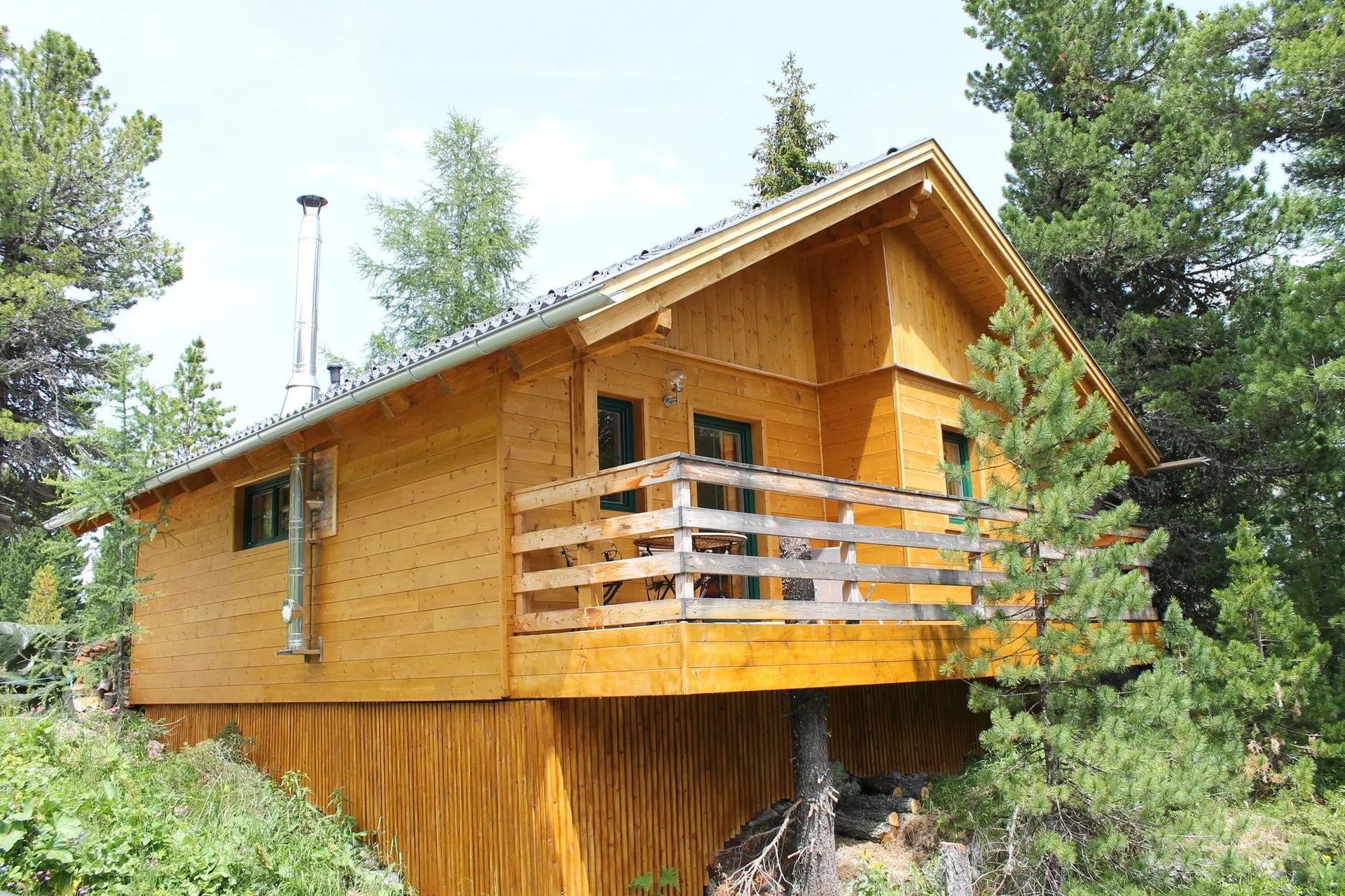 Extérieur maison de vacances (été)