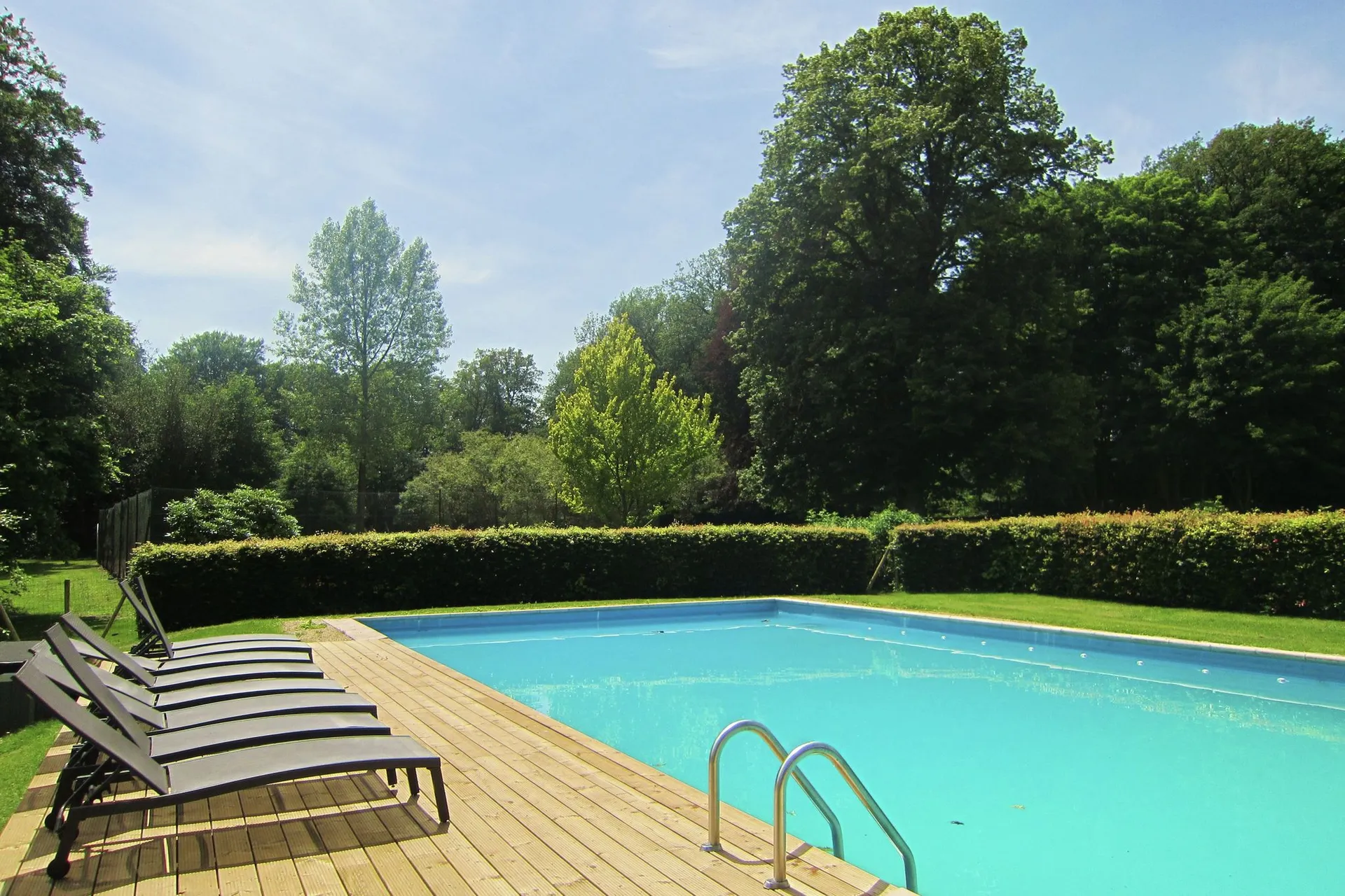 Piscine maison de vacances