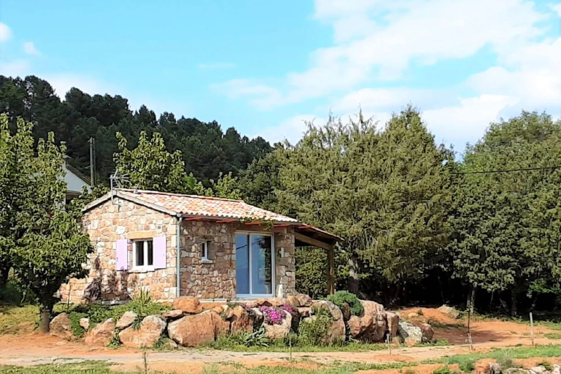 Extérieur maison de vacances (été)