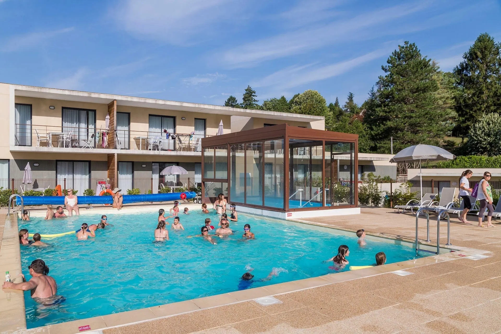 Piscine maison de vacances
