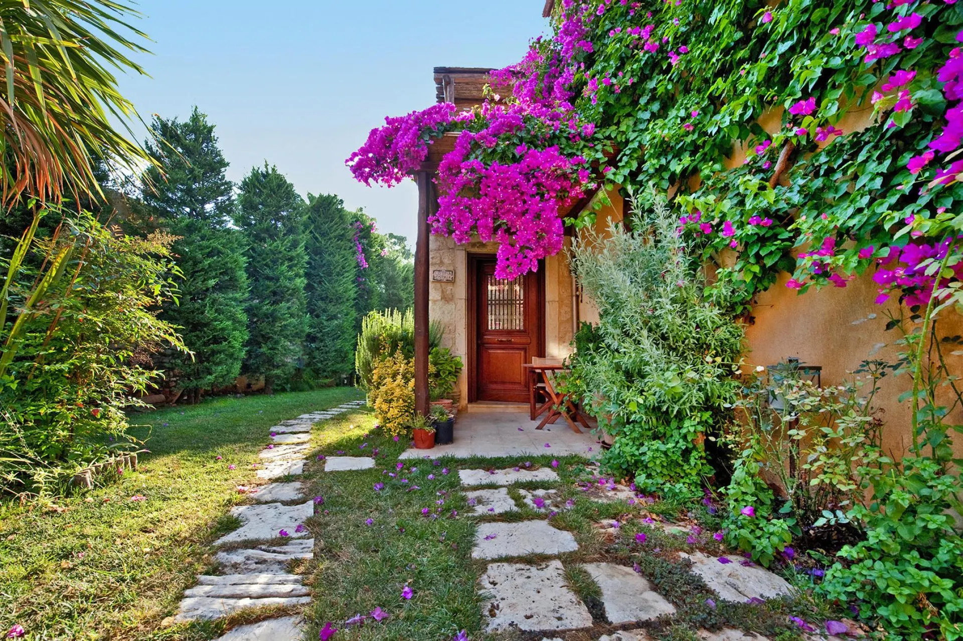 Extérieur maison de vacances (été)
