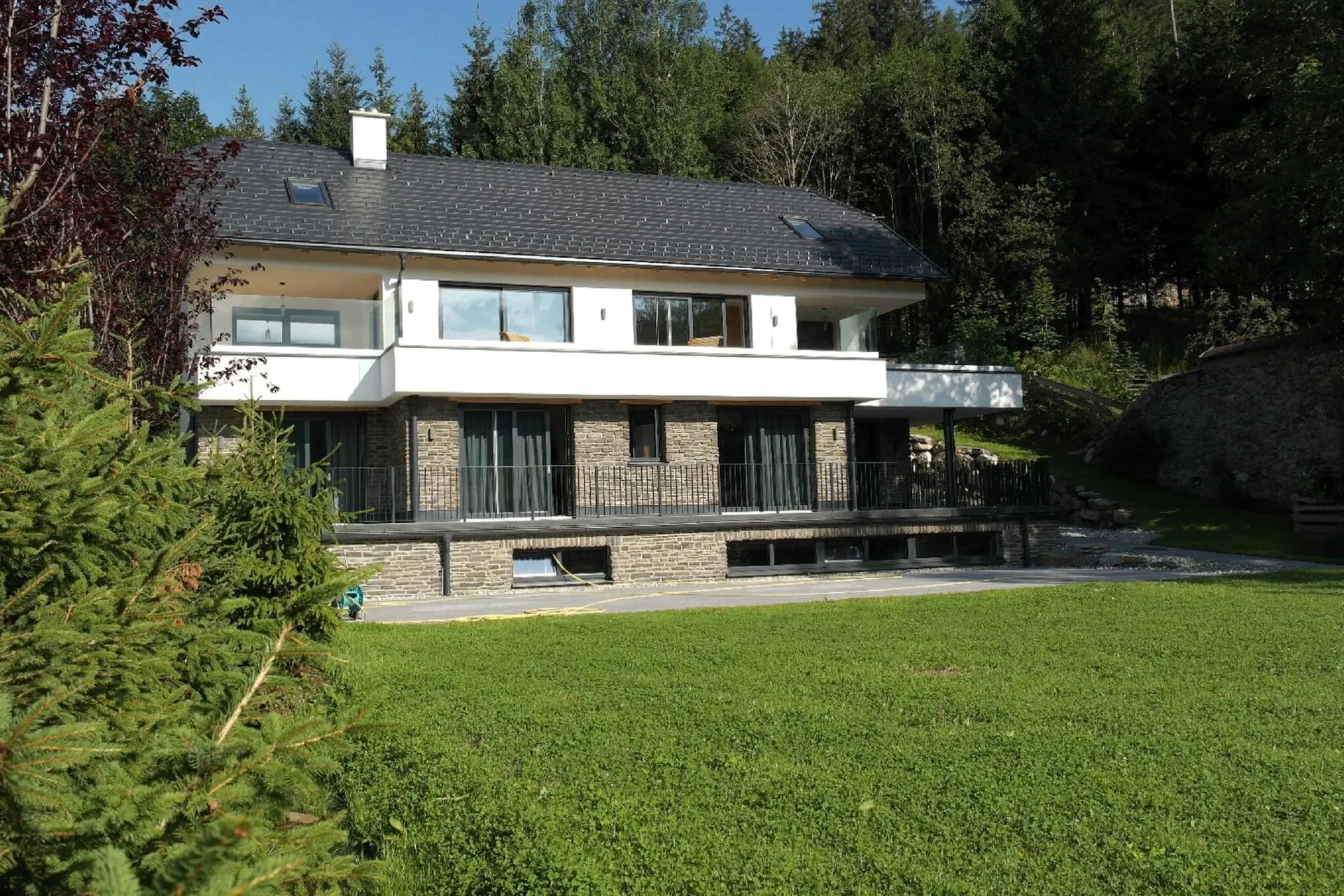 Exterieur vakantiehuis (zomer)