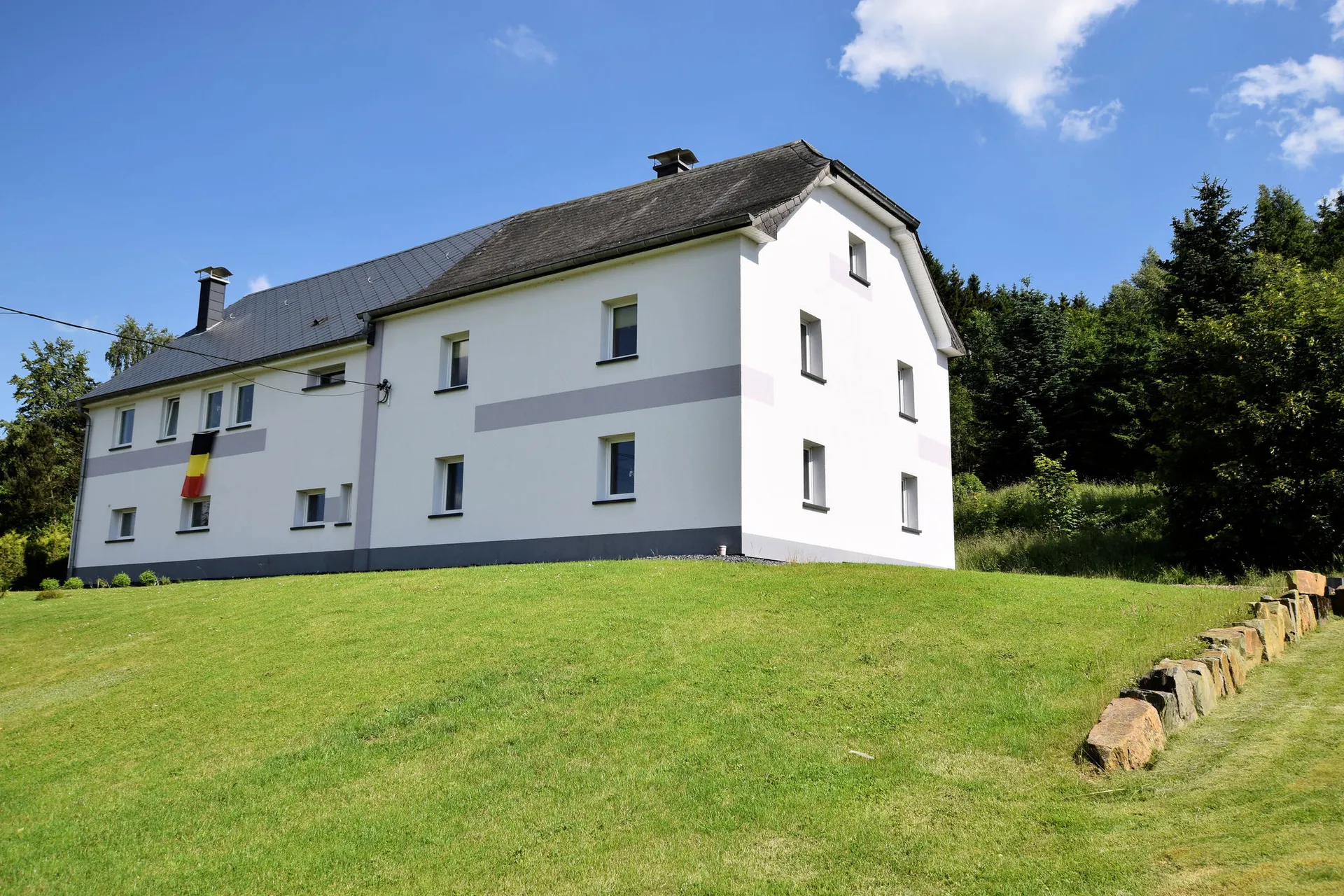Exterieur vakantiehuis (zomer)
