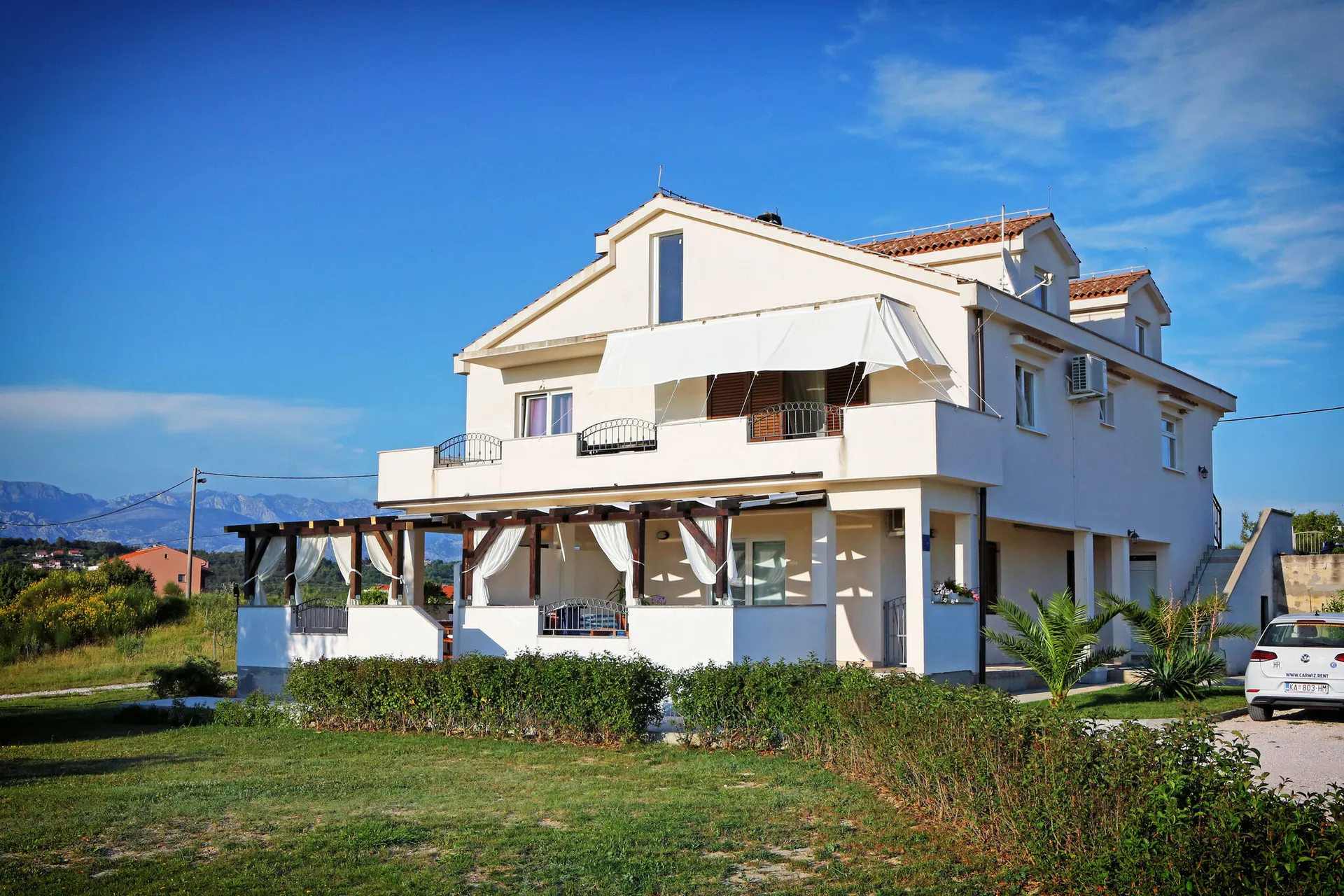 Extérieur maison de vacances (été)