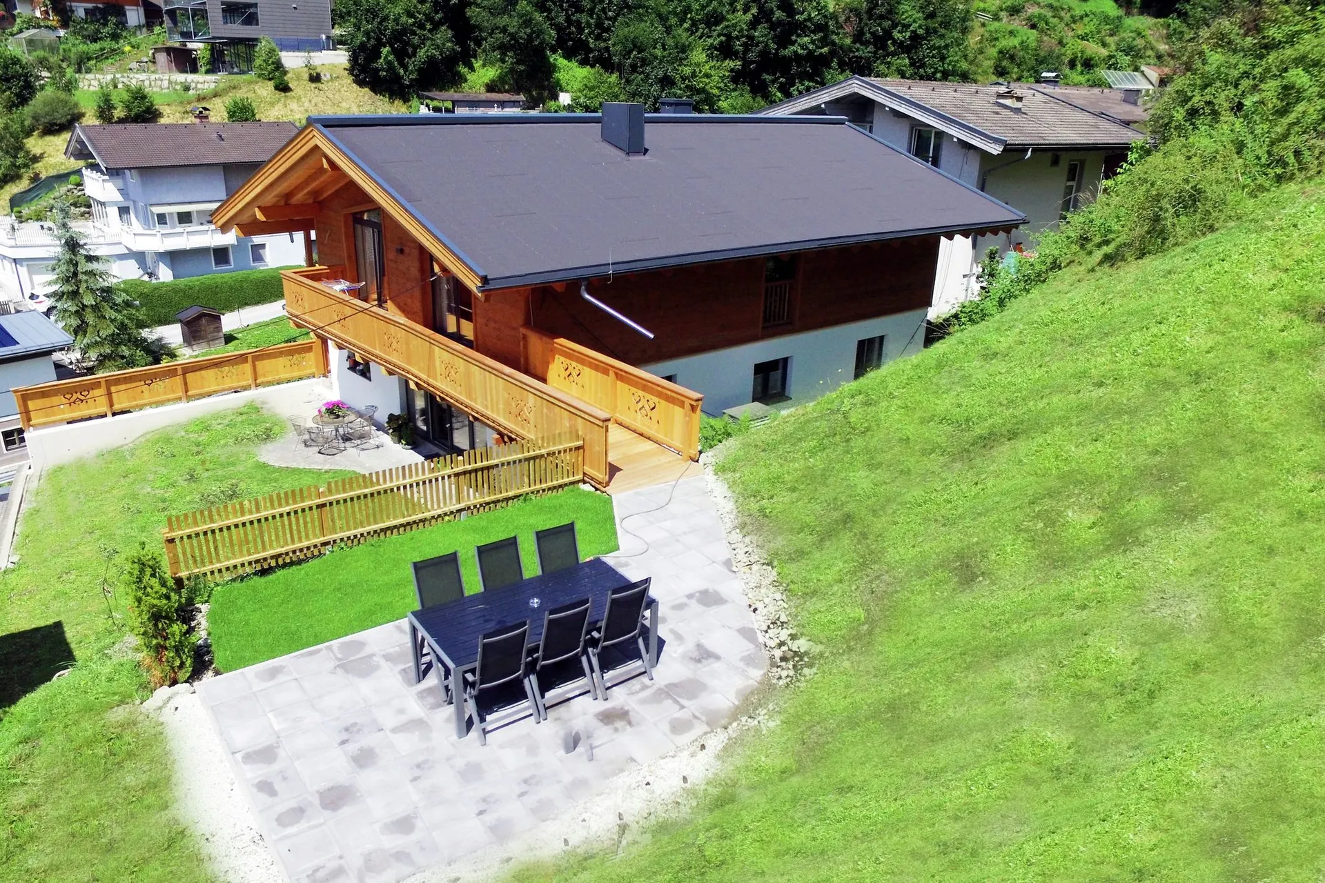 Extérieur maison de vacances (été)
