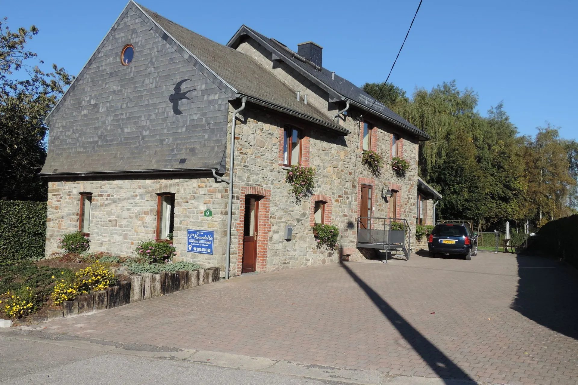 Extérieur maison de vacances (été)