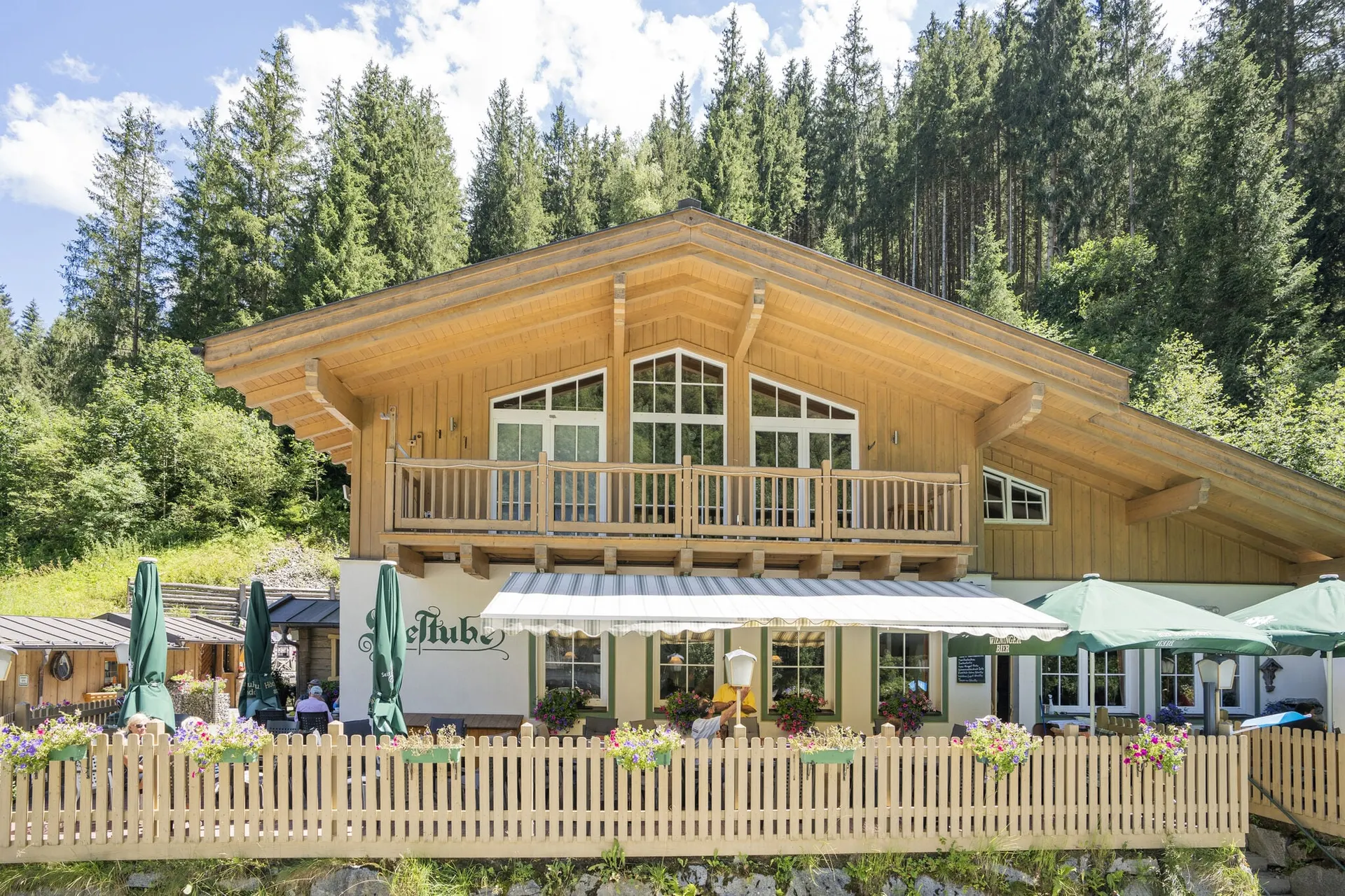 Exterieur vakantiehuis (zomer)