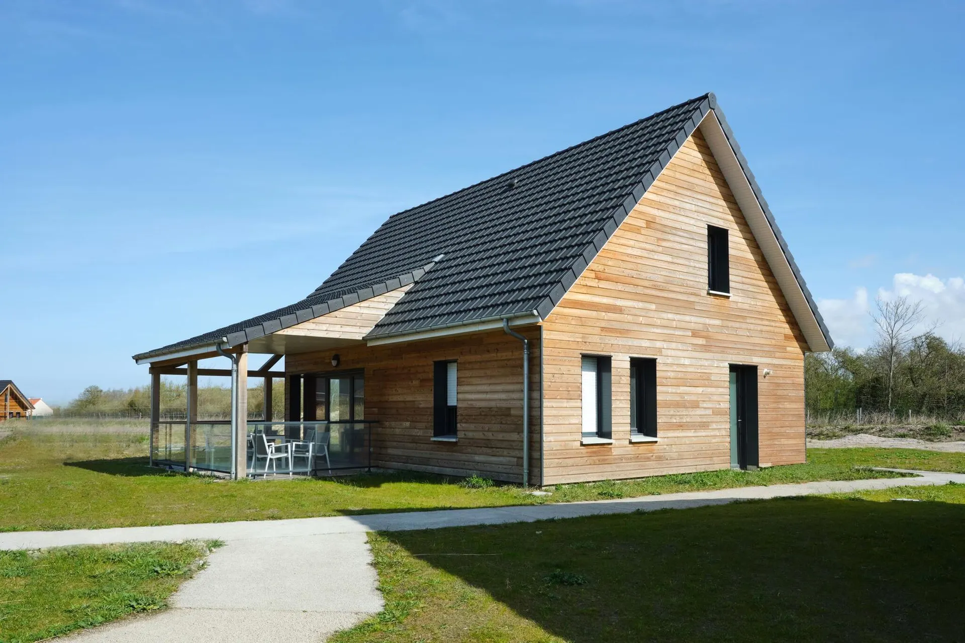 Exterieur vakantiehuis (zomer)
