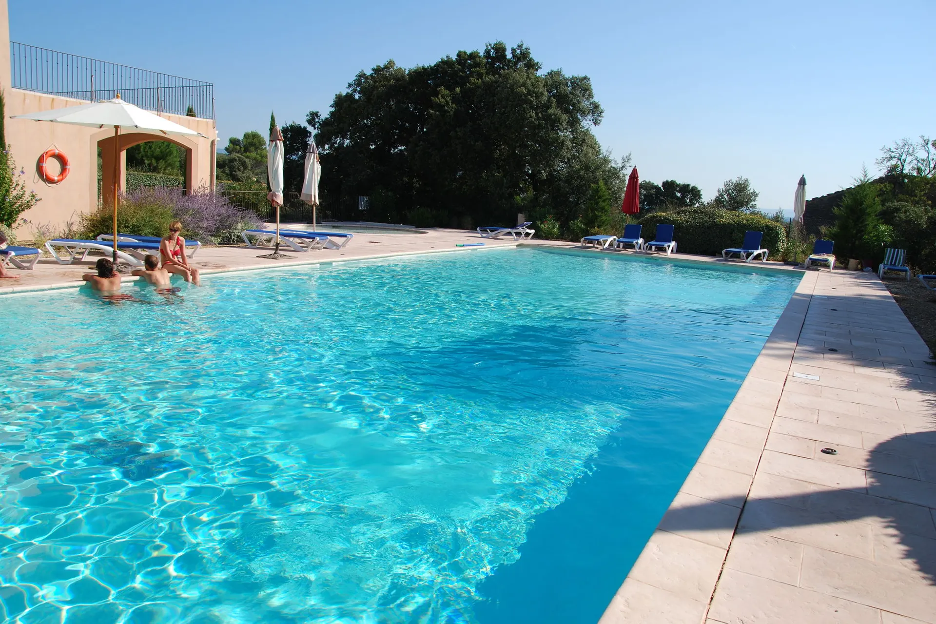 Piscine maison de vacances