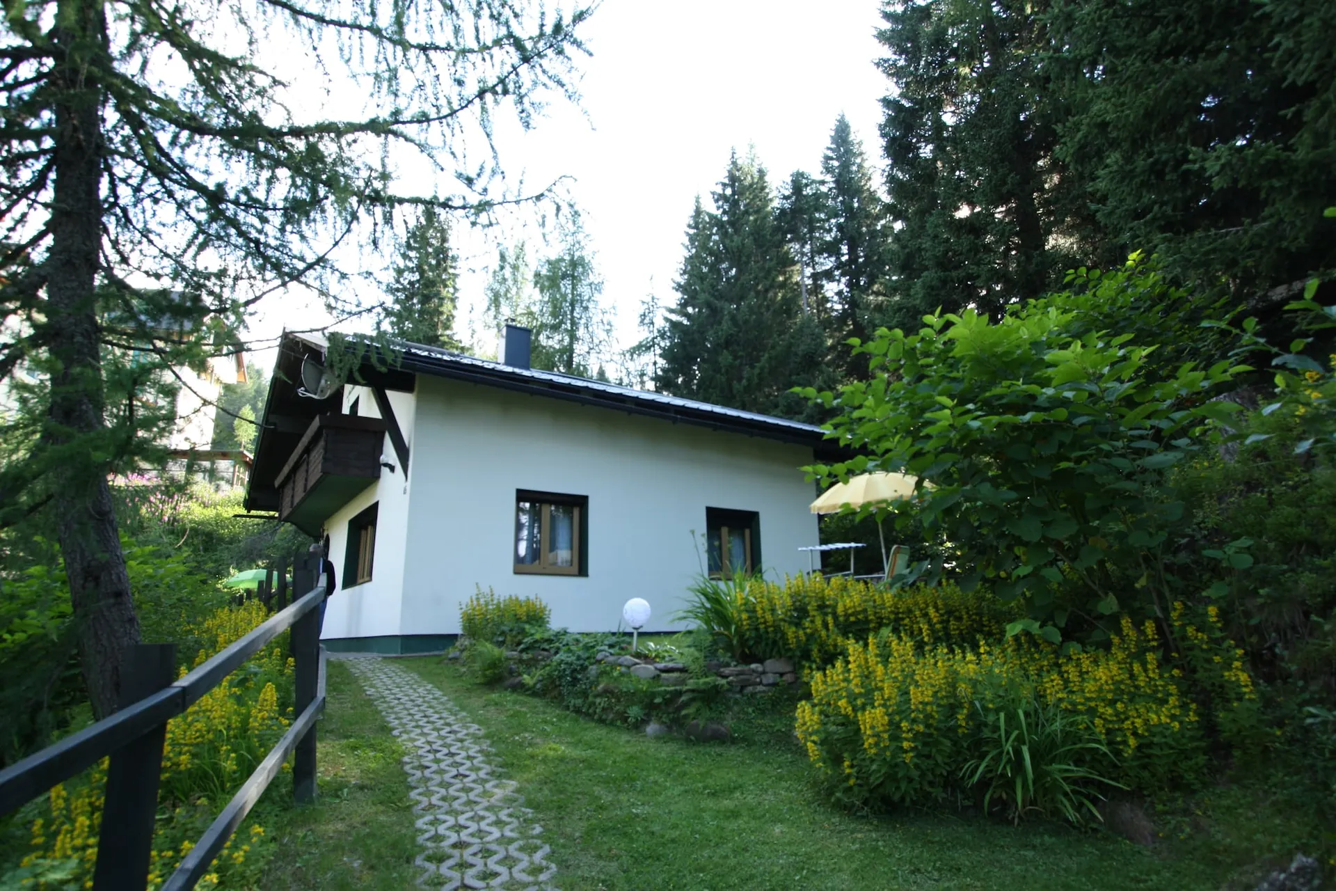 Exterieur vakantiehuis (zomer)