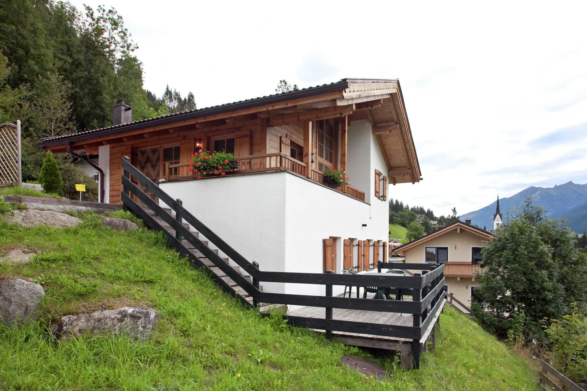 Exterieur vakantiehuis (zomer)