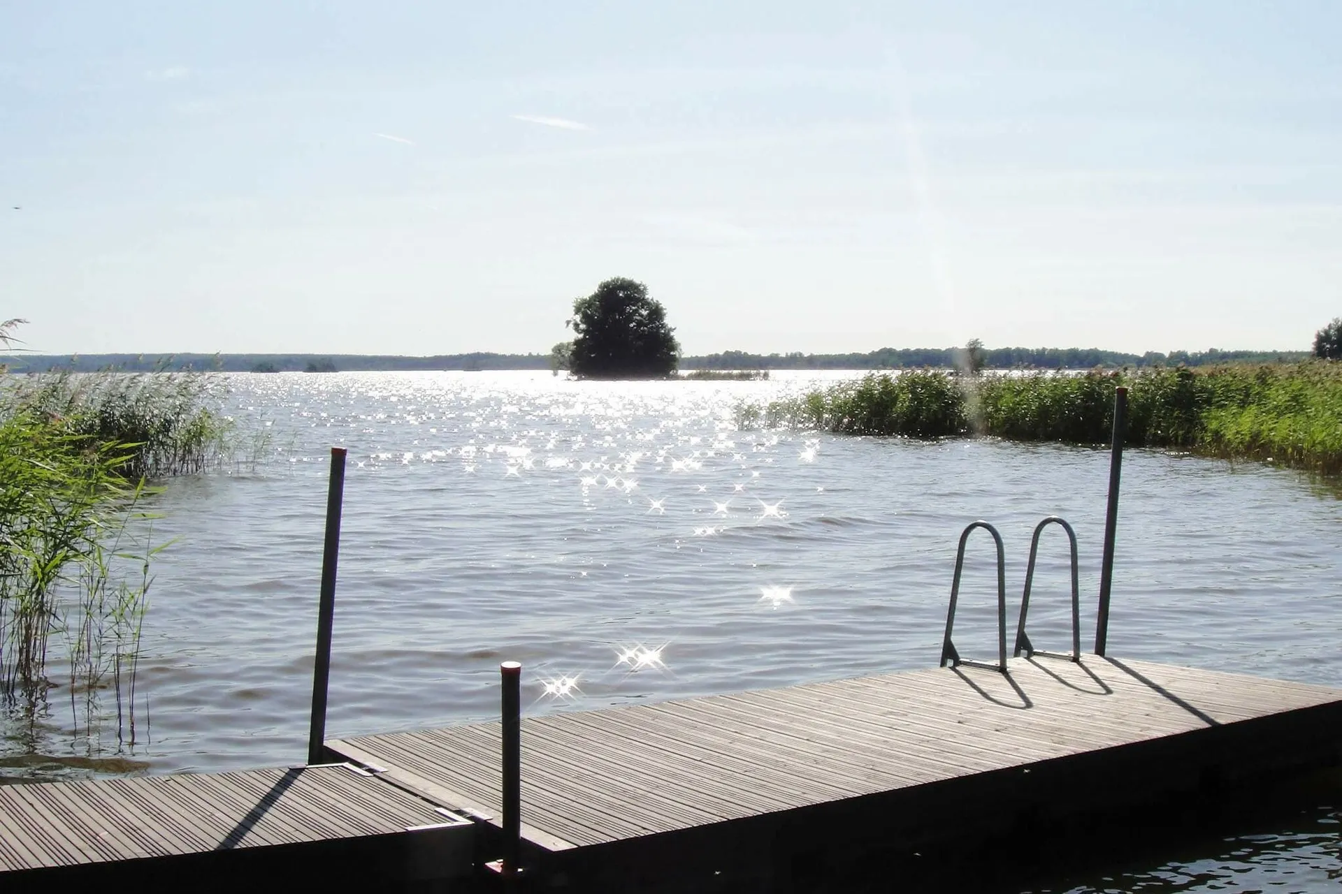 Uitzicht op het water