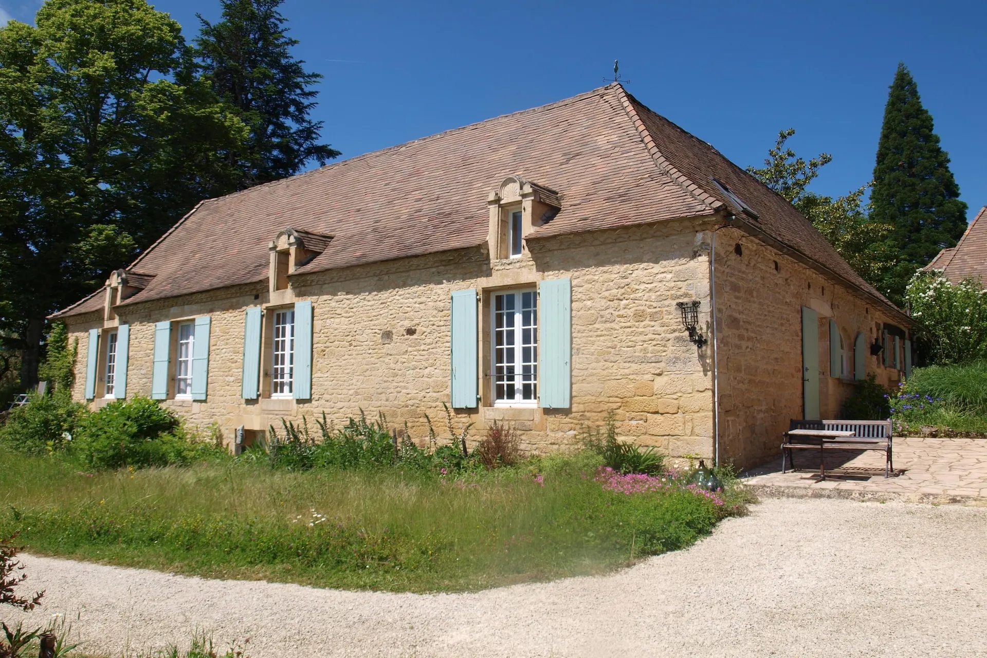 Extérieur maison de vacances (été)