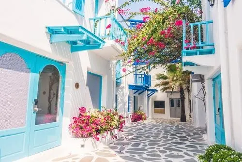 Mykonos - stad