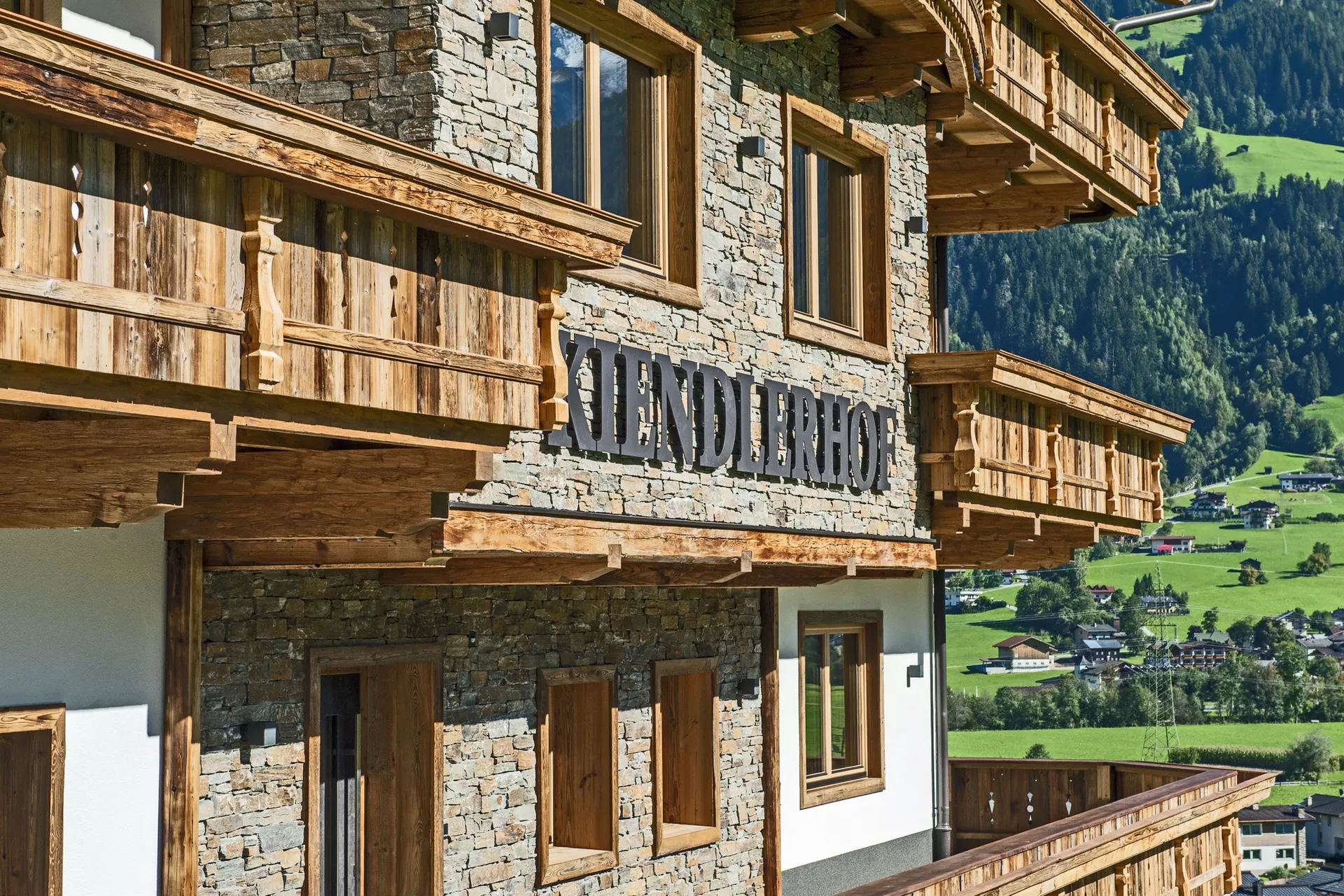 Extérieur maison de vacances (été)