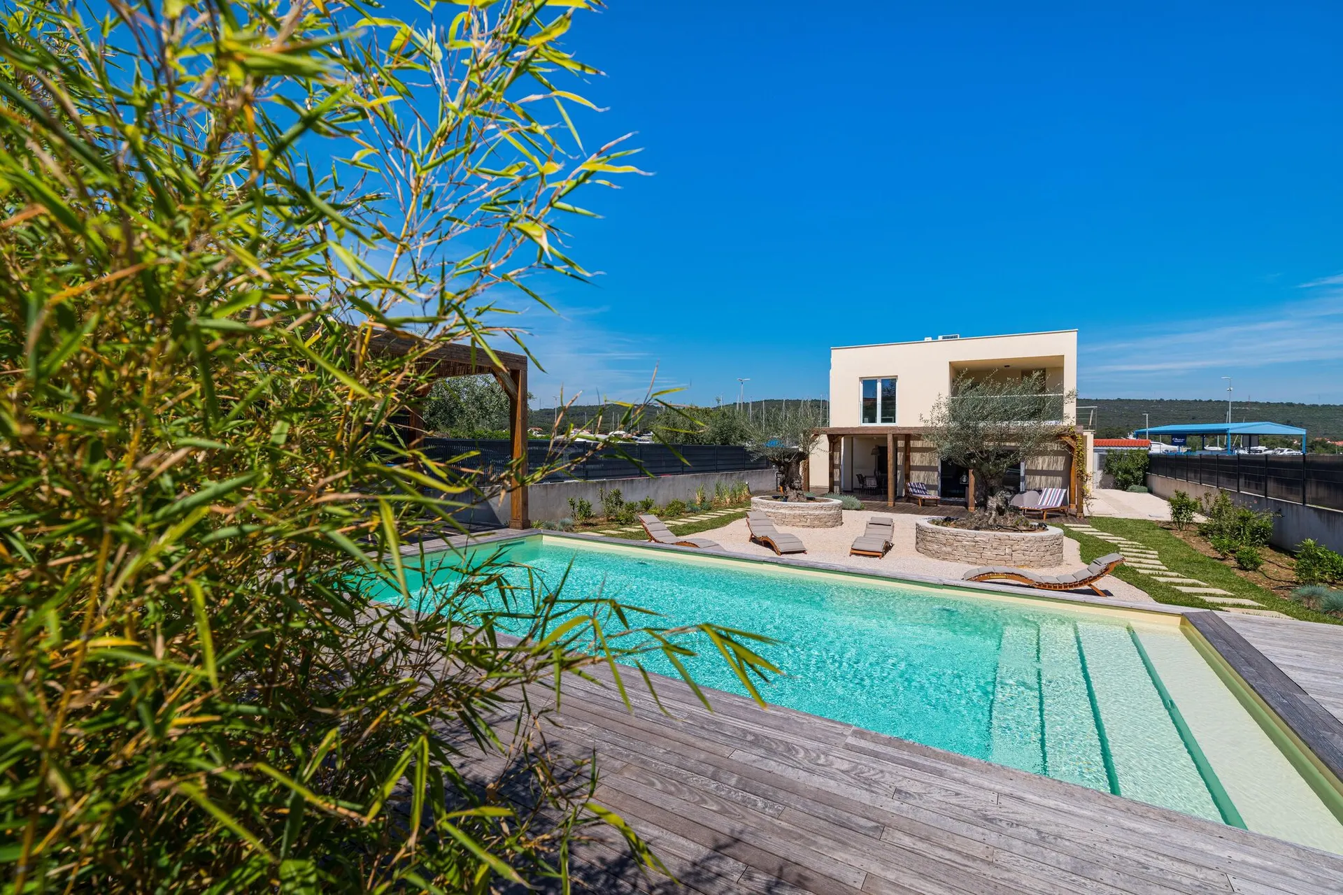 Extérieur maison de vacances (été)