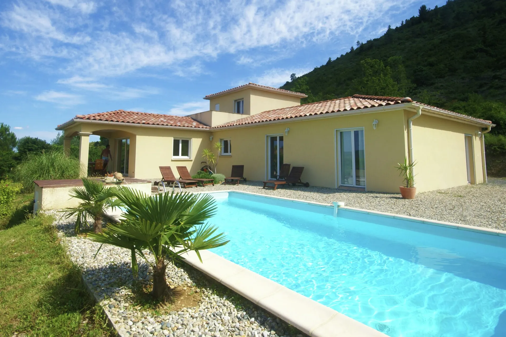 Extérieur maison de vacances (été)