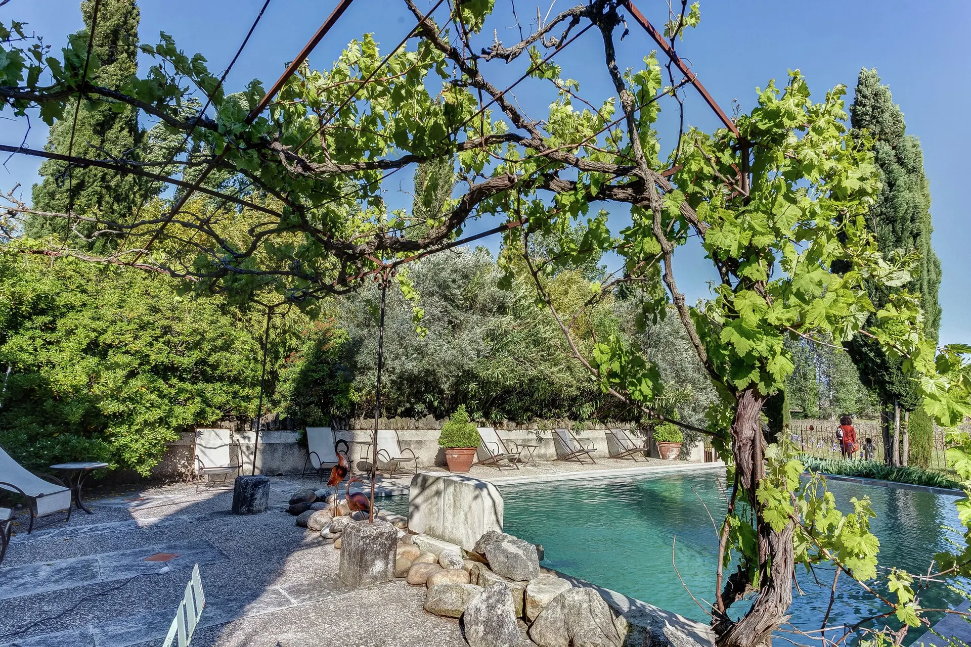 Zwembad van vakantiehuis