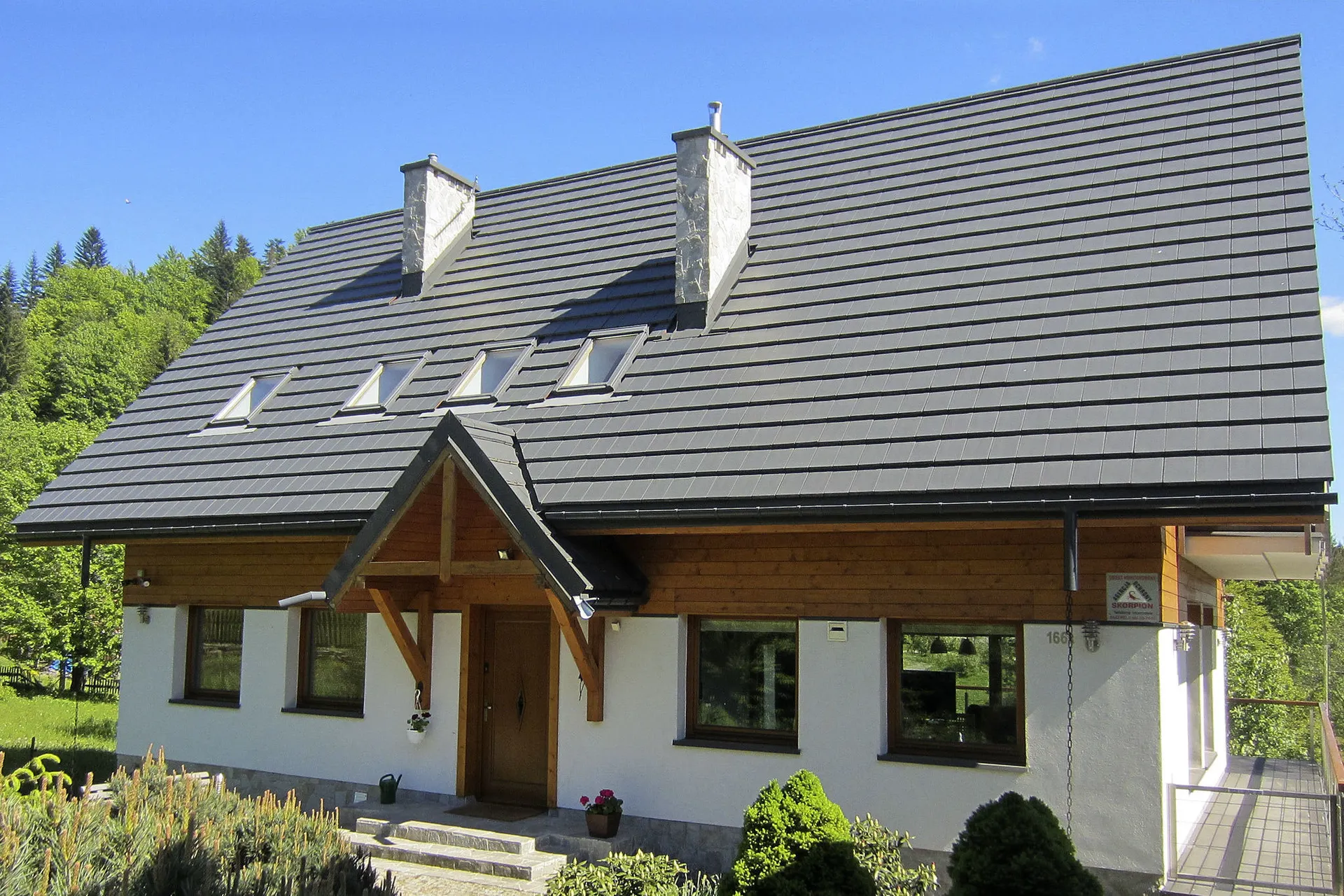 Extérieur maison de vacances (été)