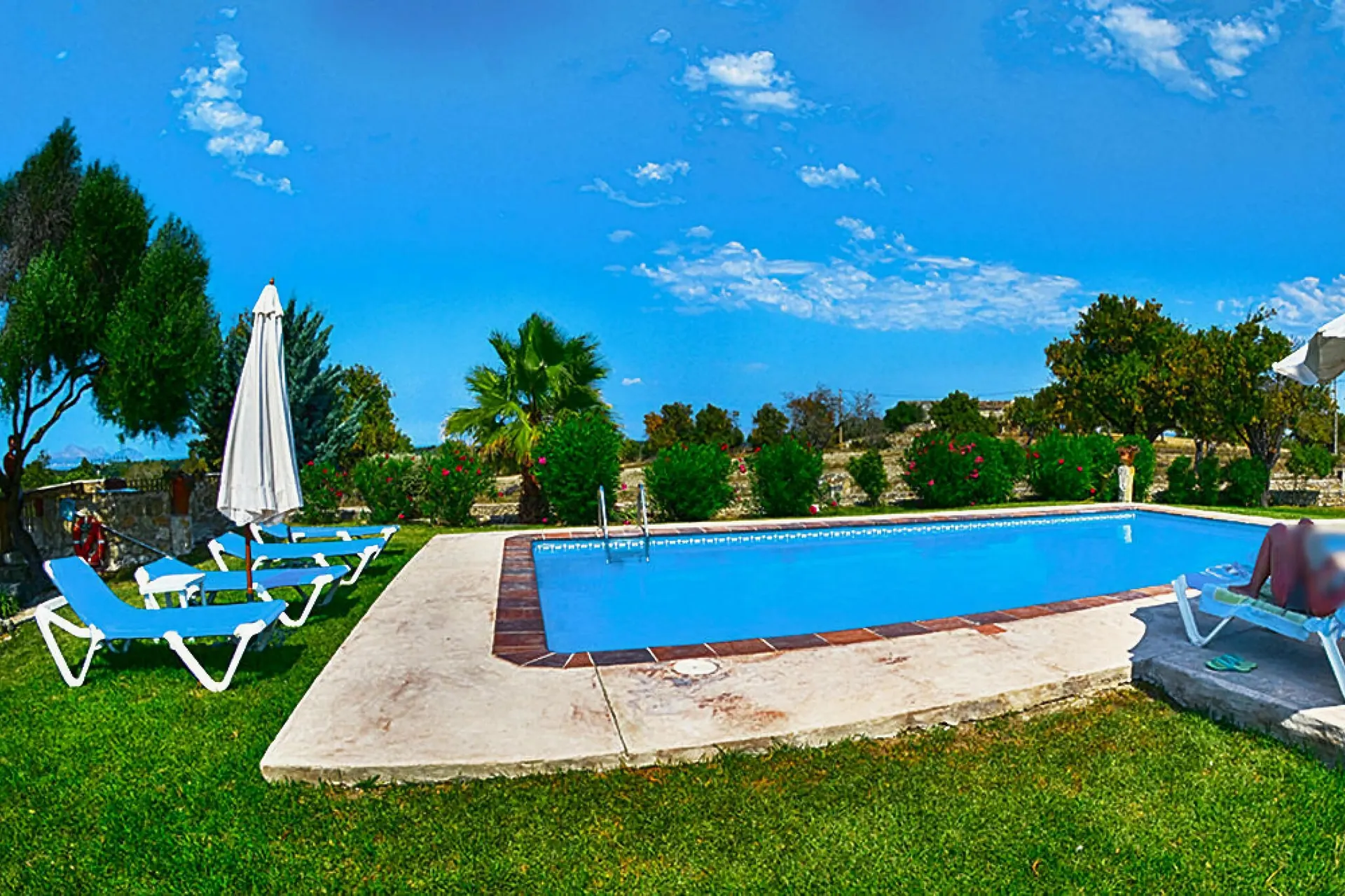 Piscine maison de vacances