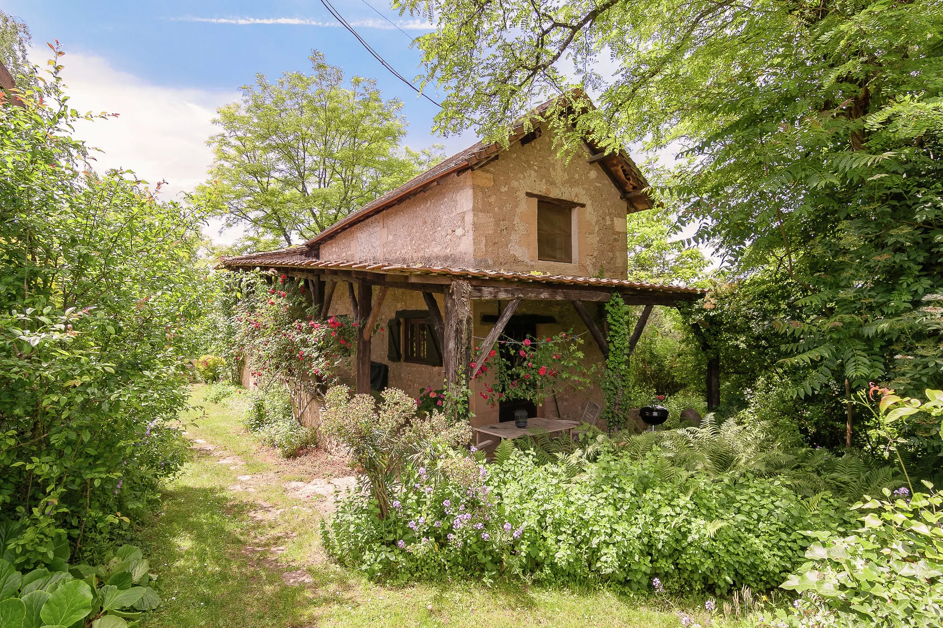 Extérieur maison de vacances (été)