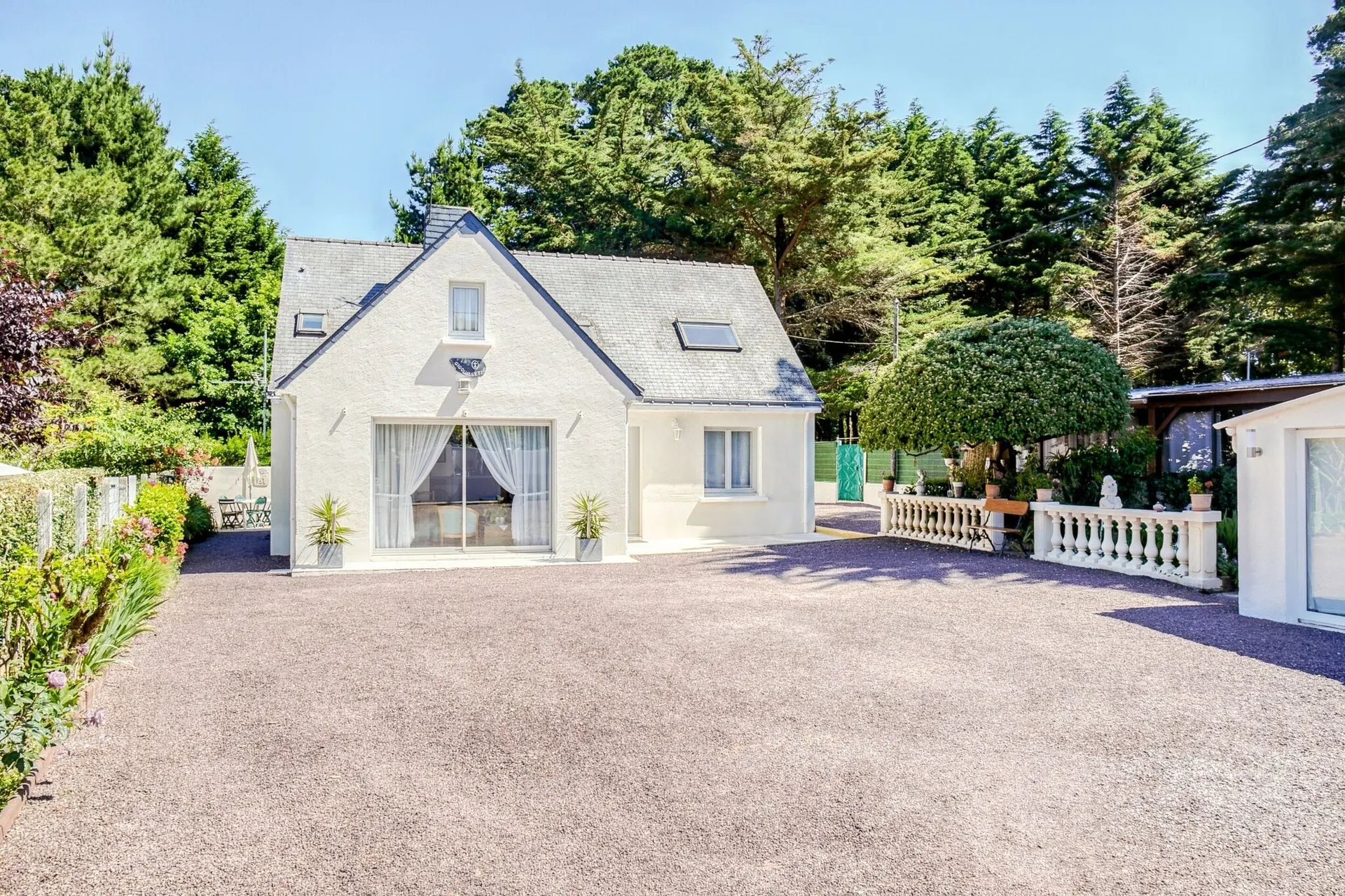 Extérieur maison de vacances (été)