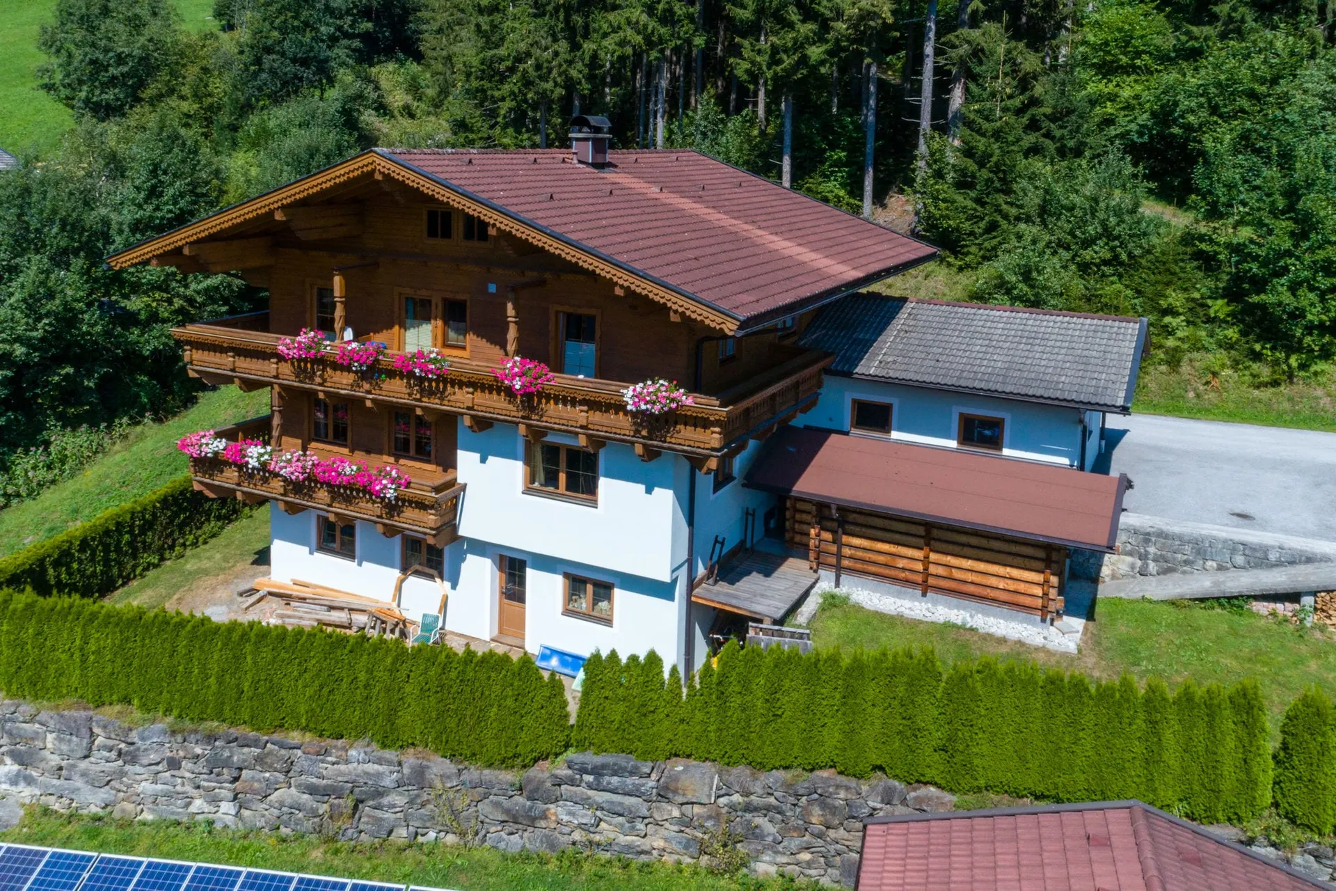 Extérieur maison de vacances (été)