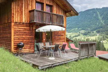 Exterieur vakantiehuis (zomer)