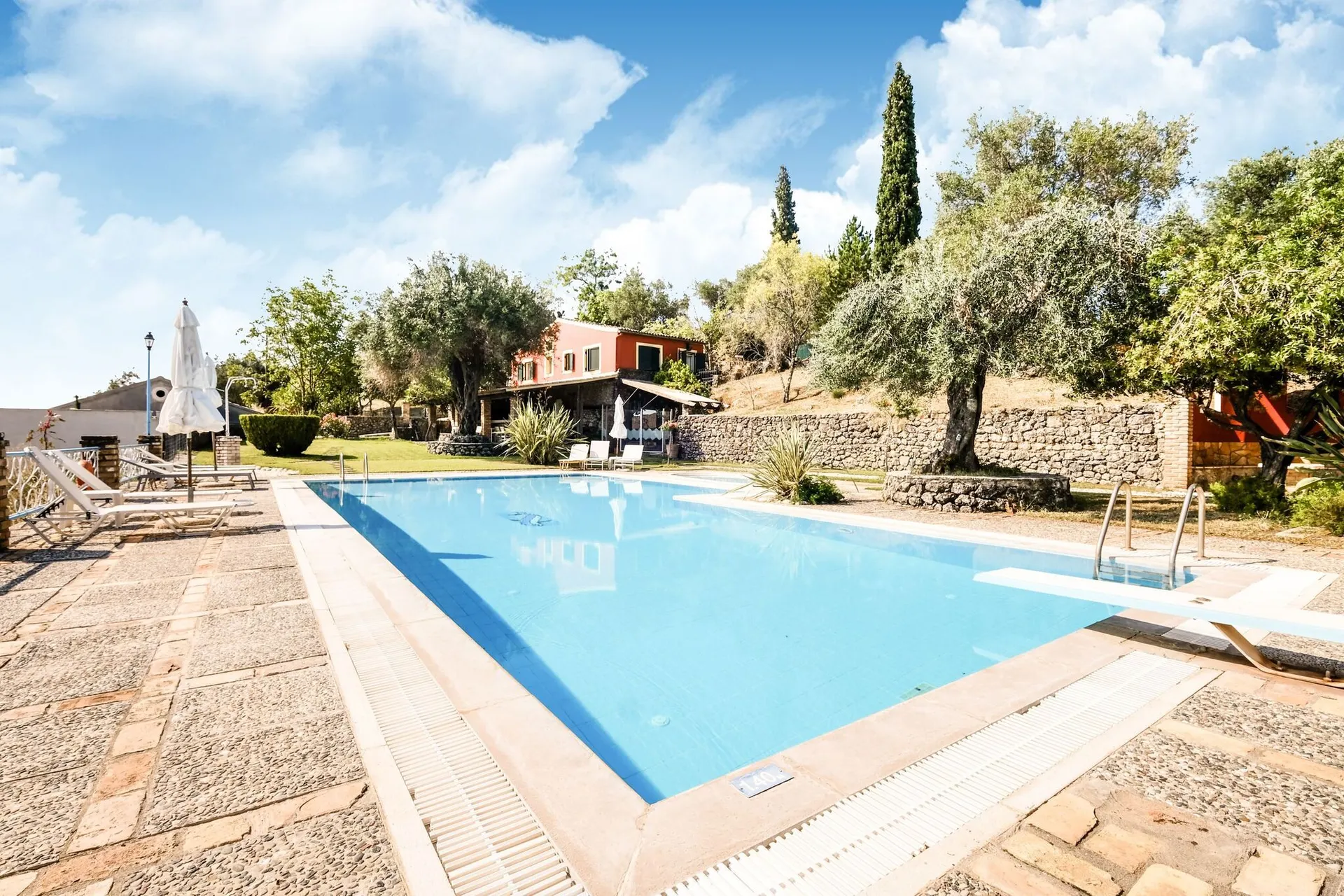 Piscine maison de vacances