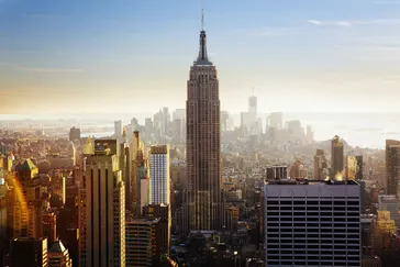 Citytrip New York: Empire State Building. Une autre vue de New York.  