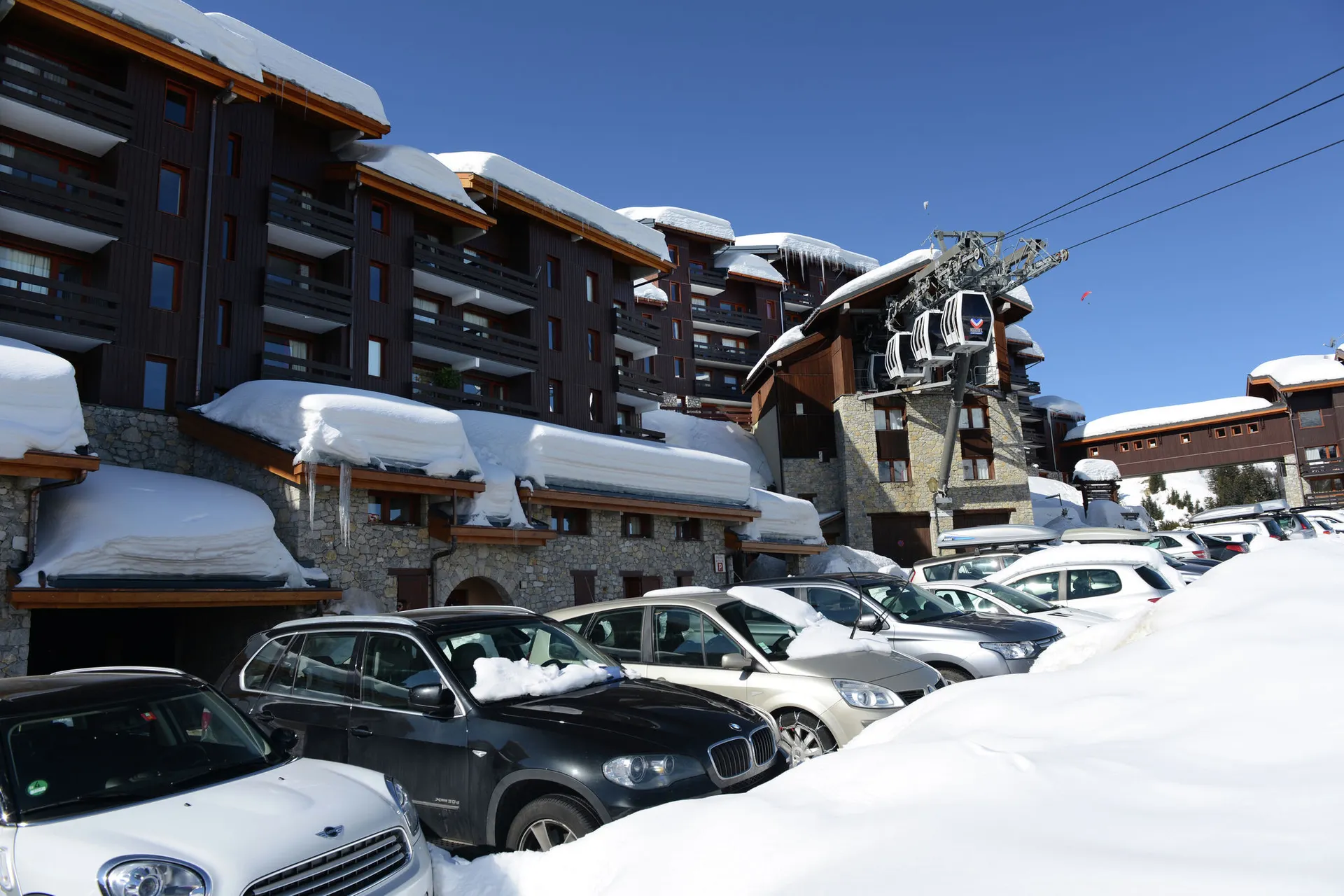 Extérieur maison de vacances (hiver)