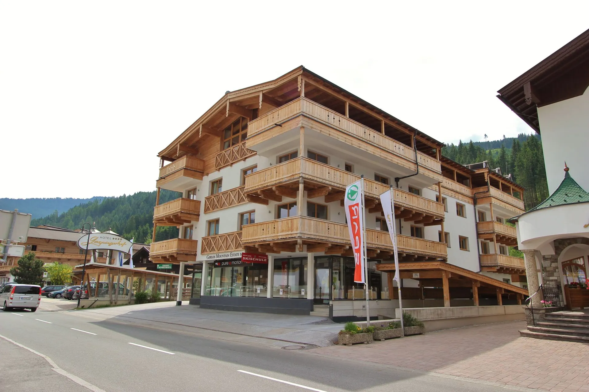 Extérieur maison de vacances (été)