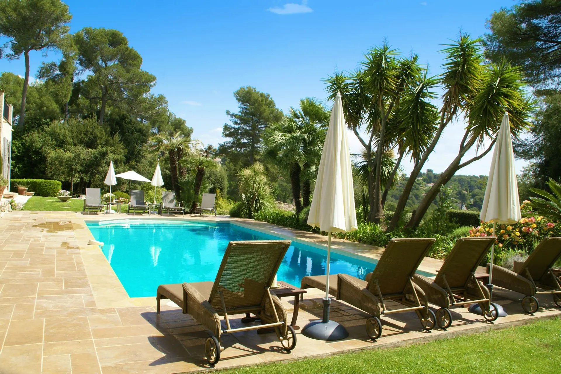 Piscine maison de vacances