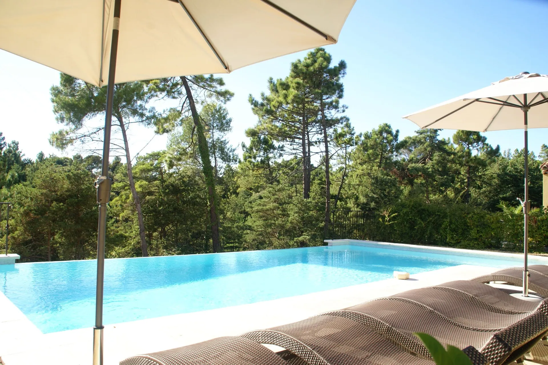 Piscine maison de vacances
