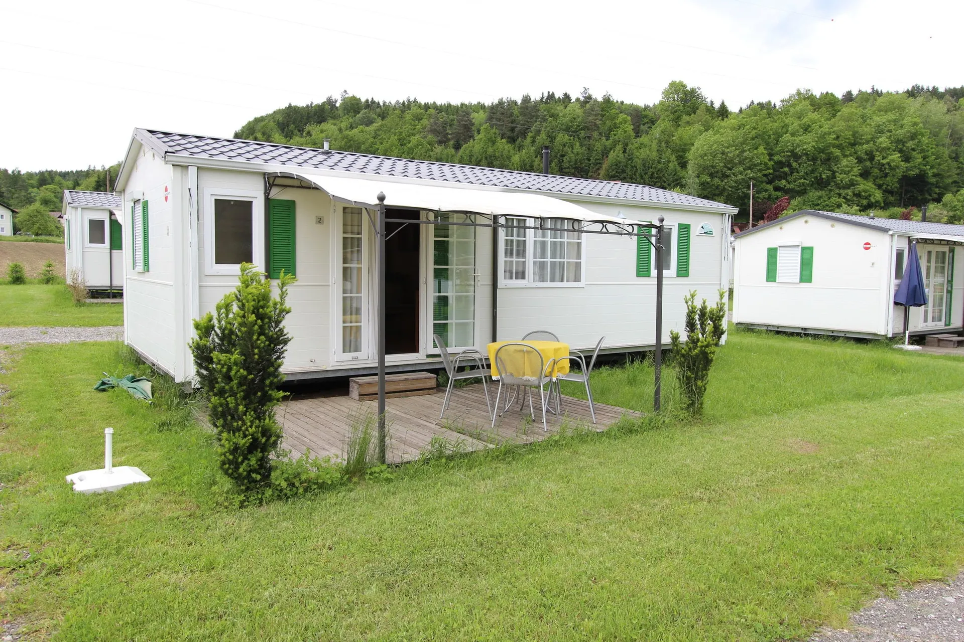 Exterieur vakantiehuis (zomer)