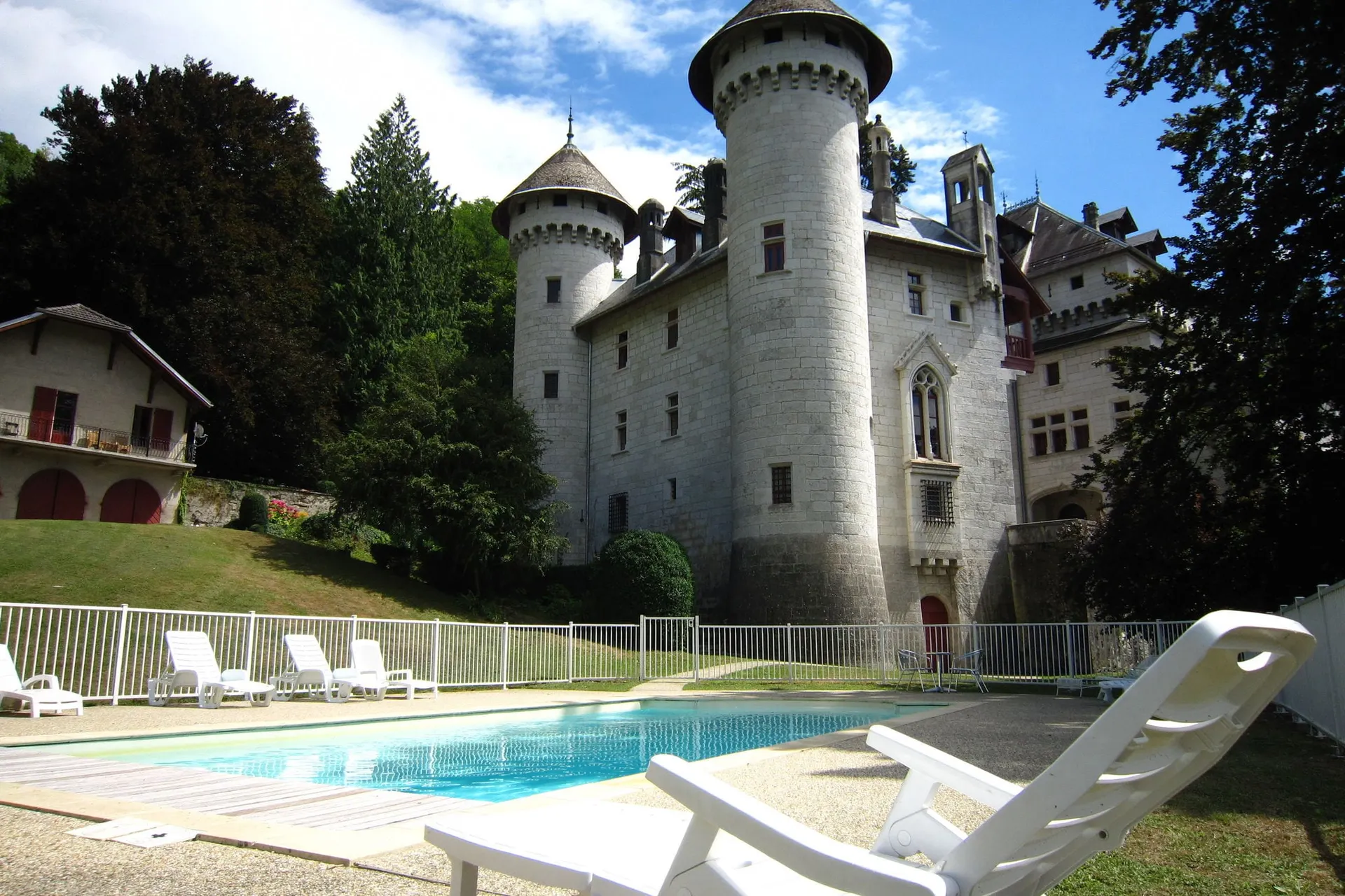 Extérieur maison de vacances (été)