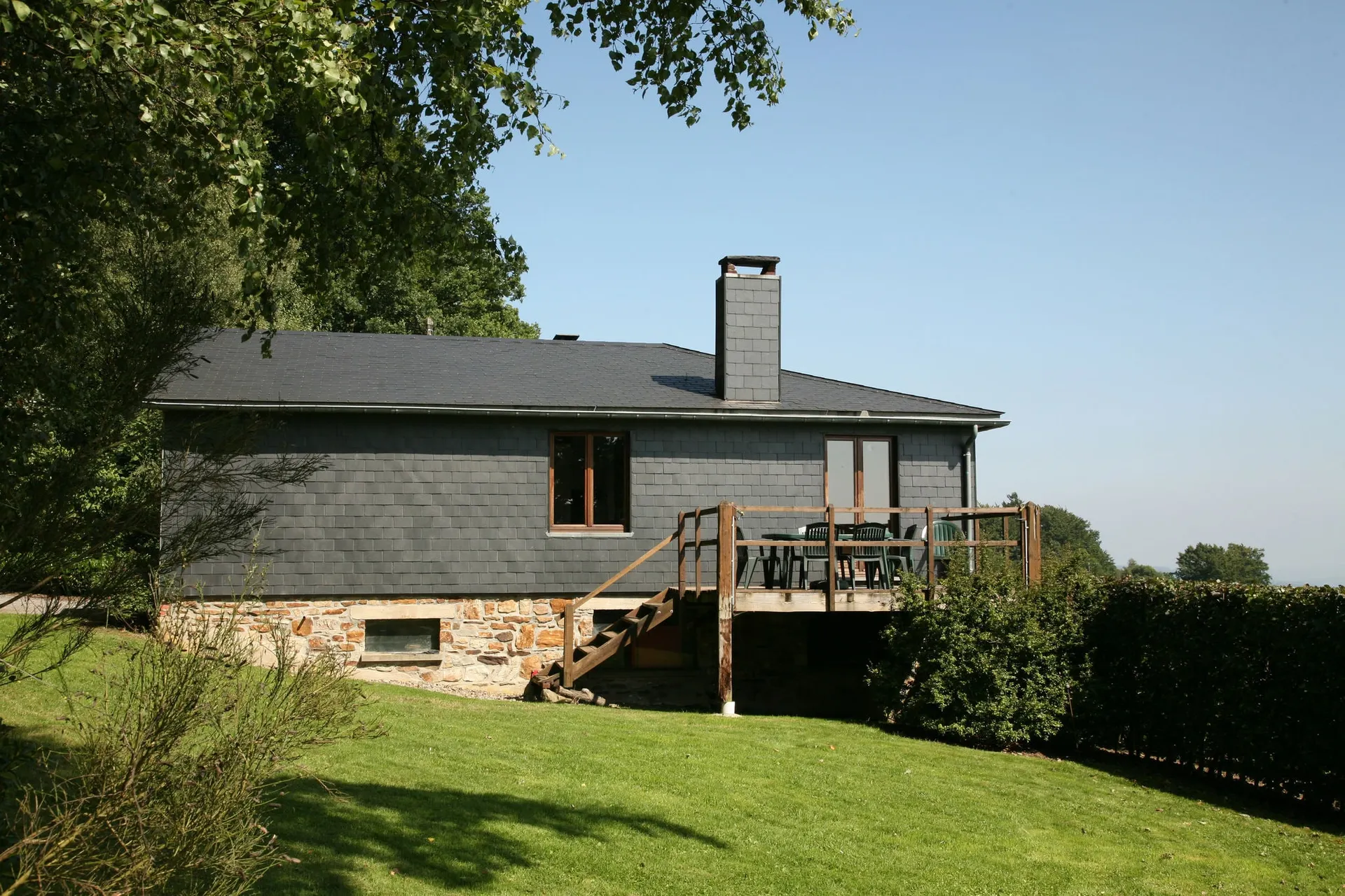 Extérieur maison de vacances (été)
