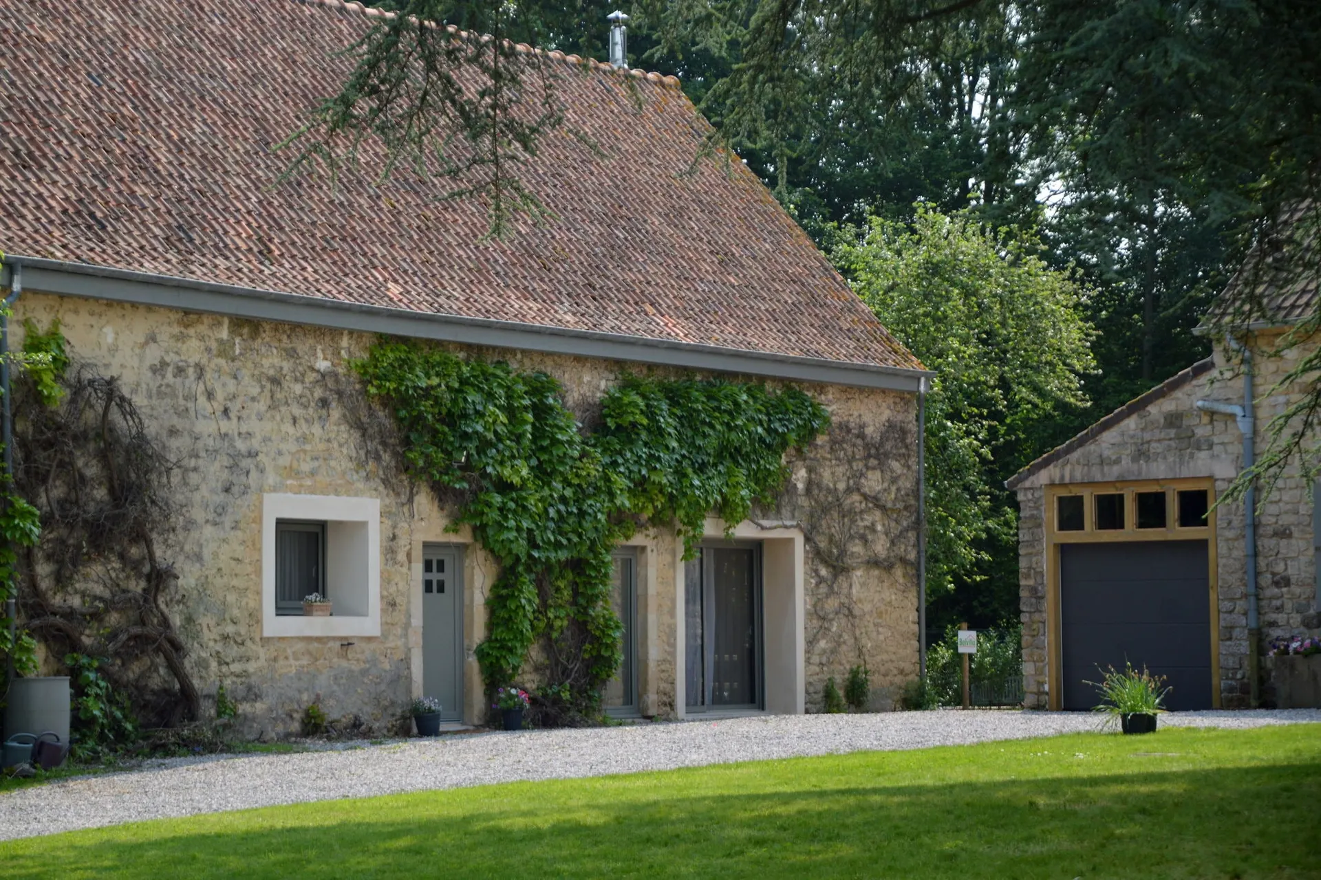 Extérieur maison de vacances (été)